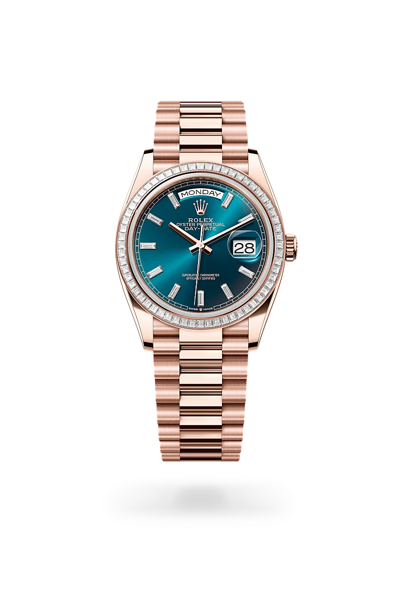 Rolex Day-Date 36 in 18 kt Everose gold, M128395TBR-0032 | Blakemans Jewelry、mySite、hinf8tx79