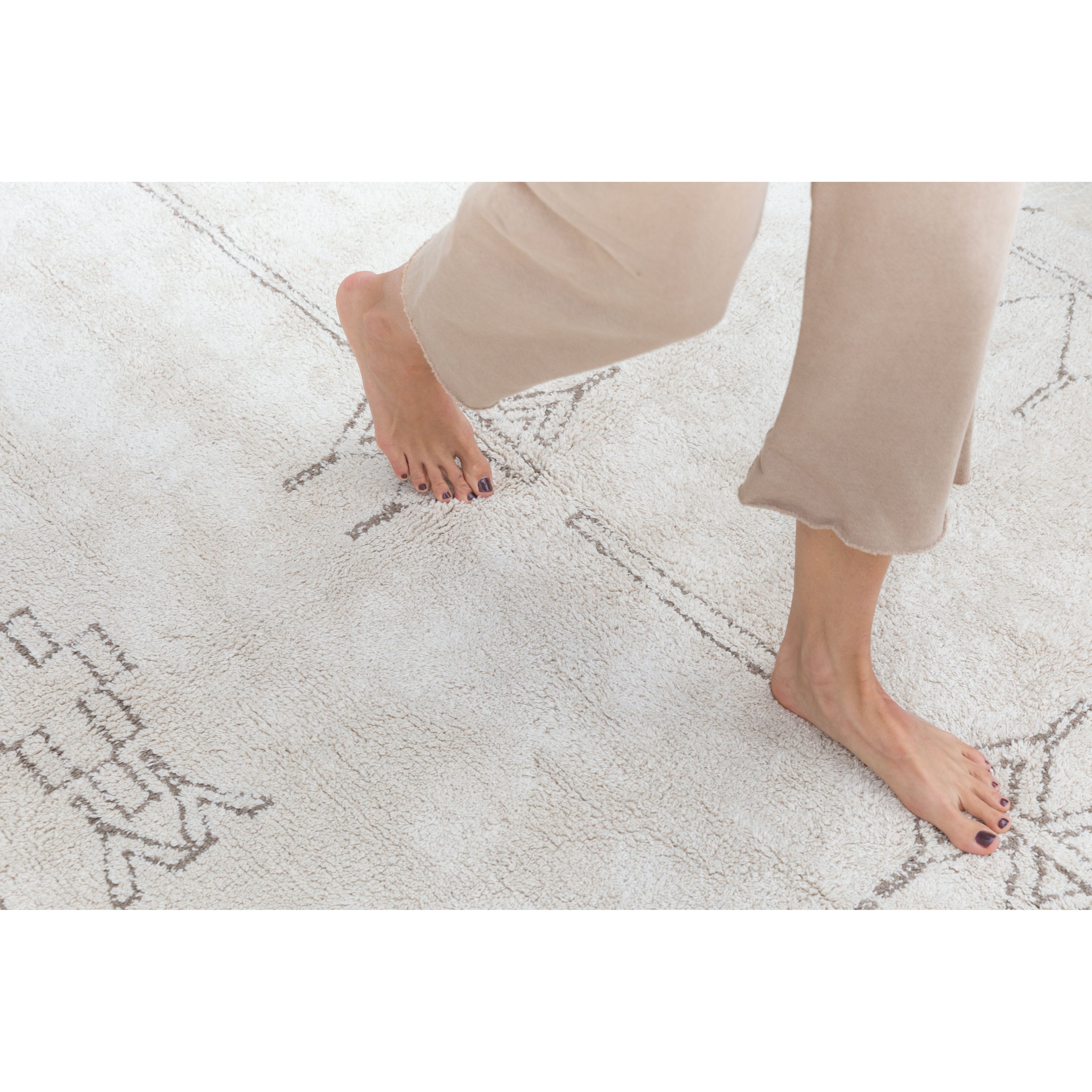 Nomad Kerman Natural Washable Rug、mySite、gigharbornorthrealestate