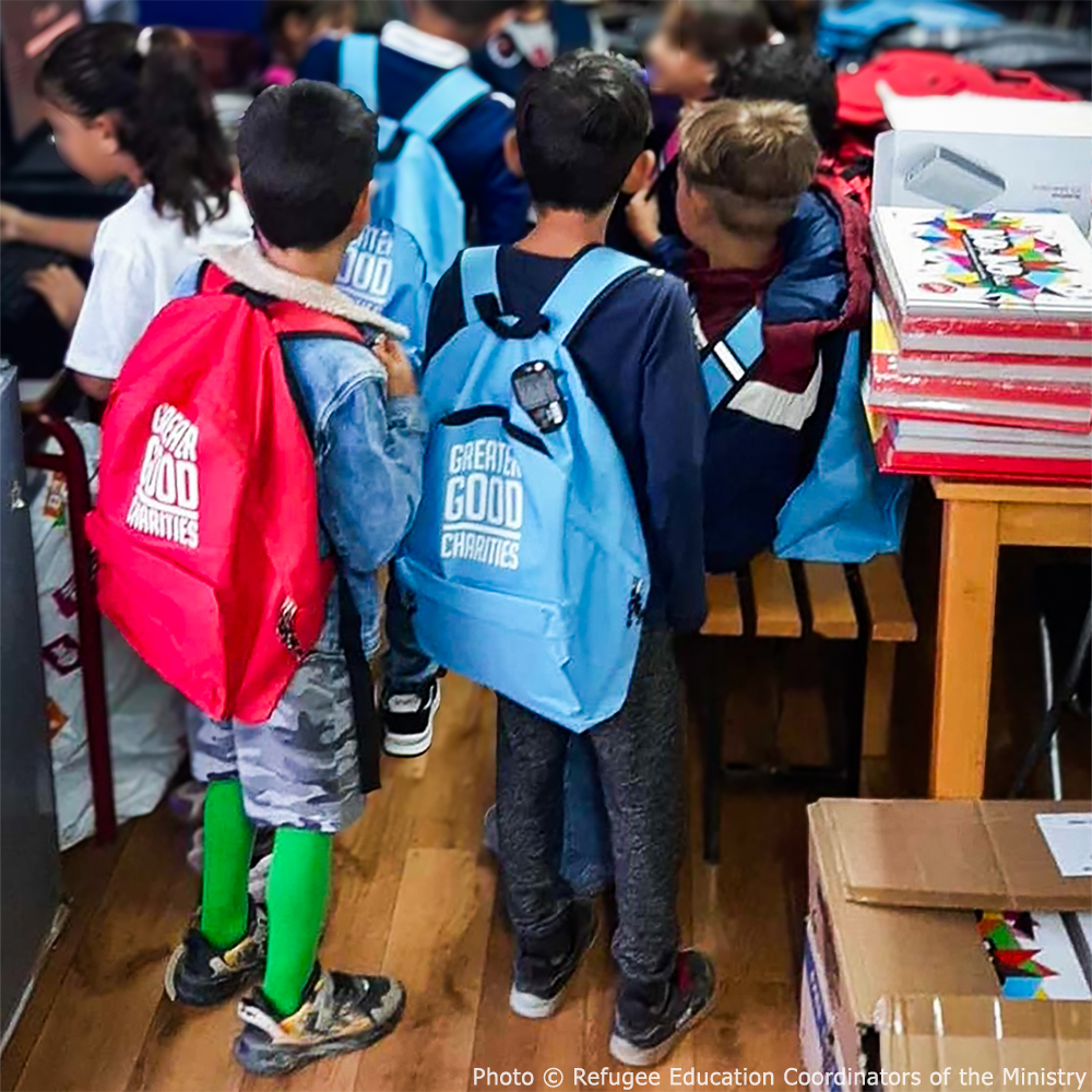 Send School Supplies to Refugee Children in Greece、mySite、camillekostekn