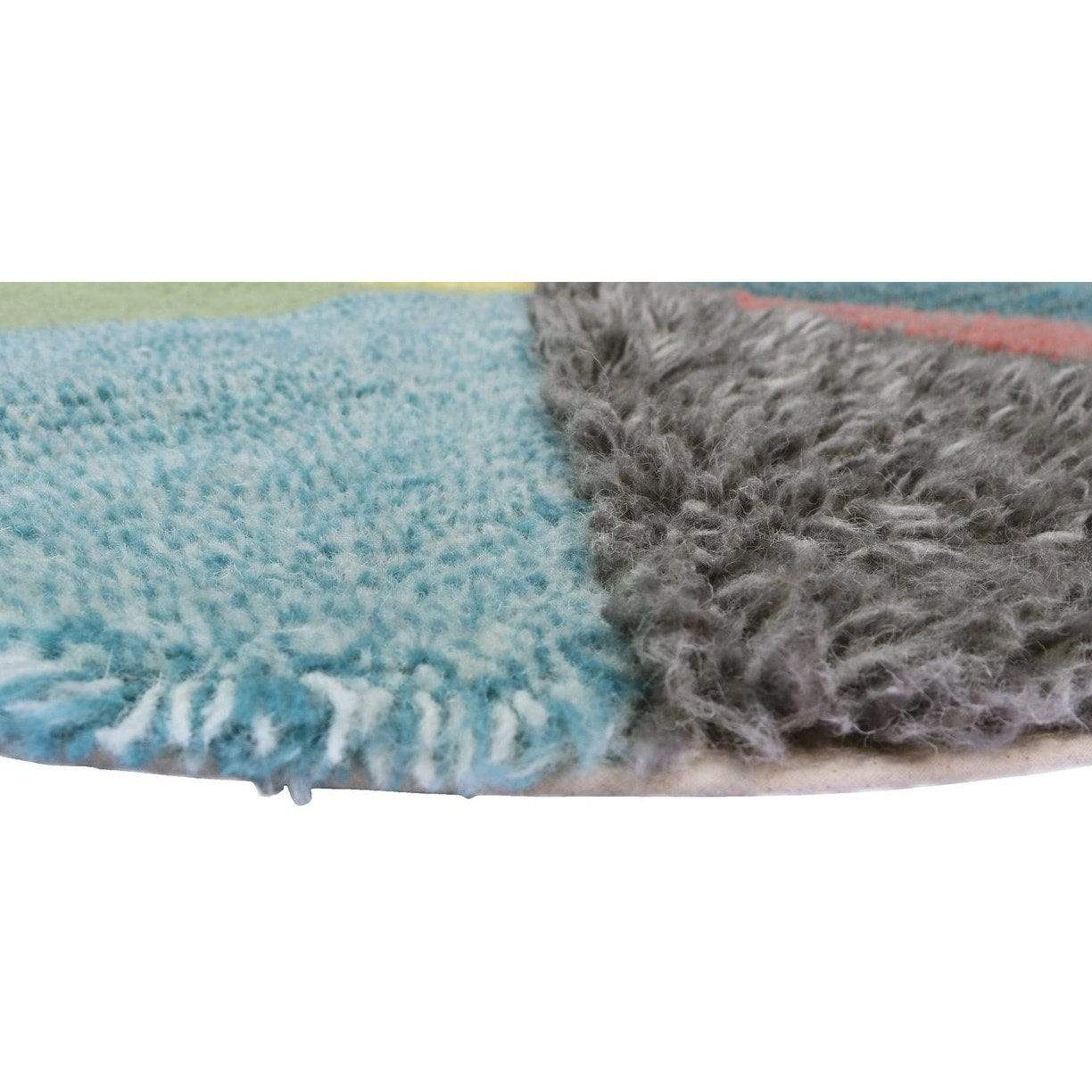 Pie Chart Wool Washable Area Rug、mySite、gigharbornorthrealestate