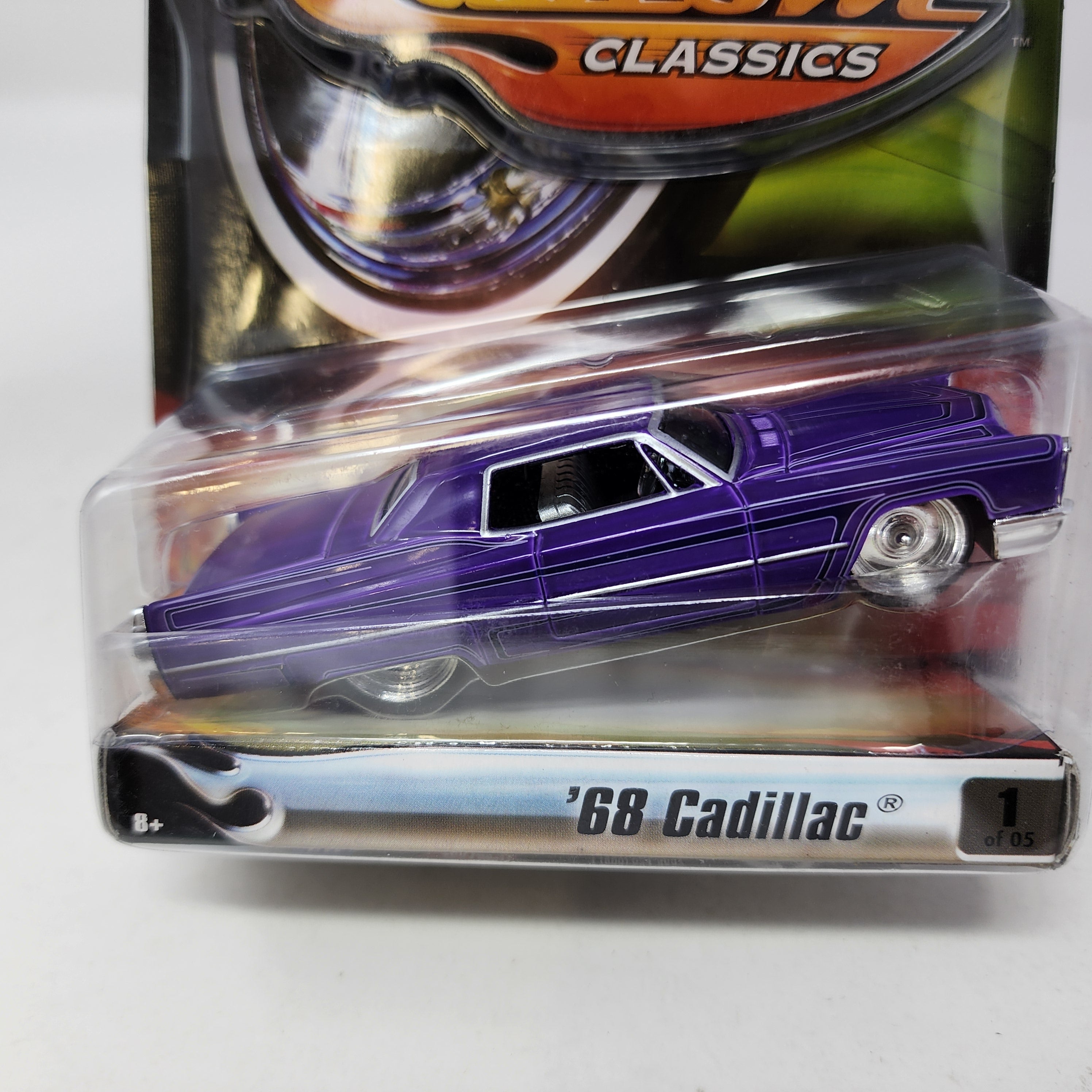 '68 Cadillac * PURPLE * Hot Wheels Custom Classics * 1:50 Scale、mySite、hgirdovlk