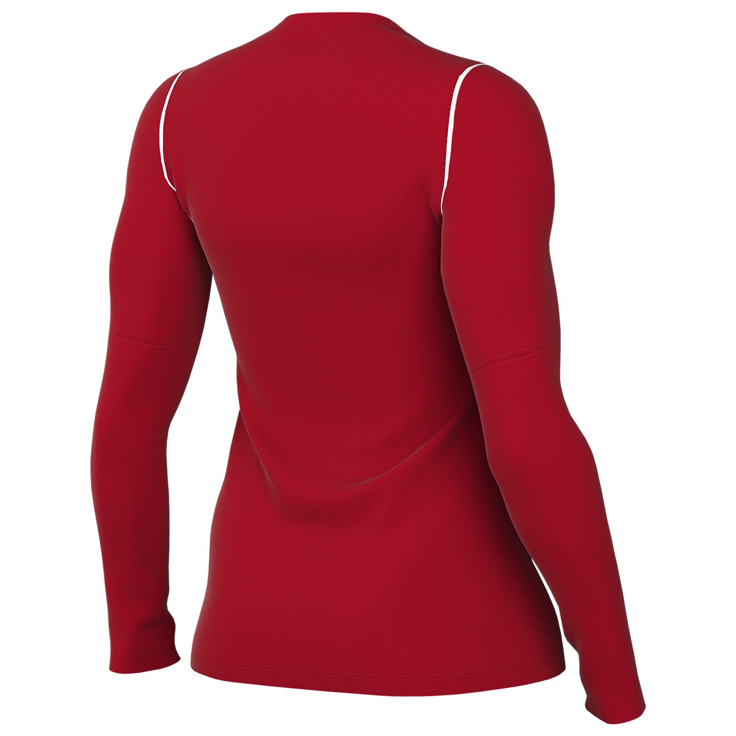 Nike Women's Dri-FIT Park 20 Crew Top - Red、mySite、noshort