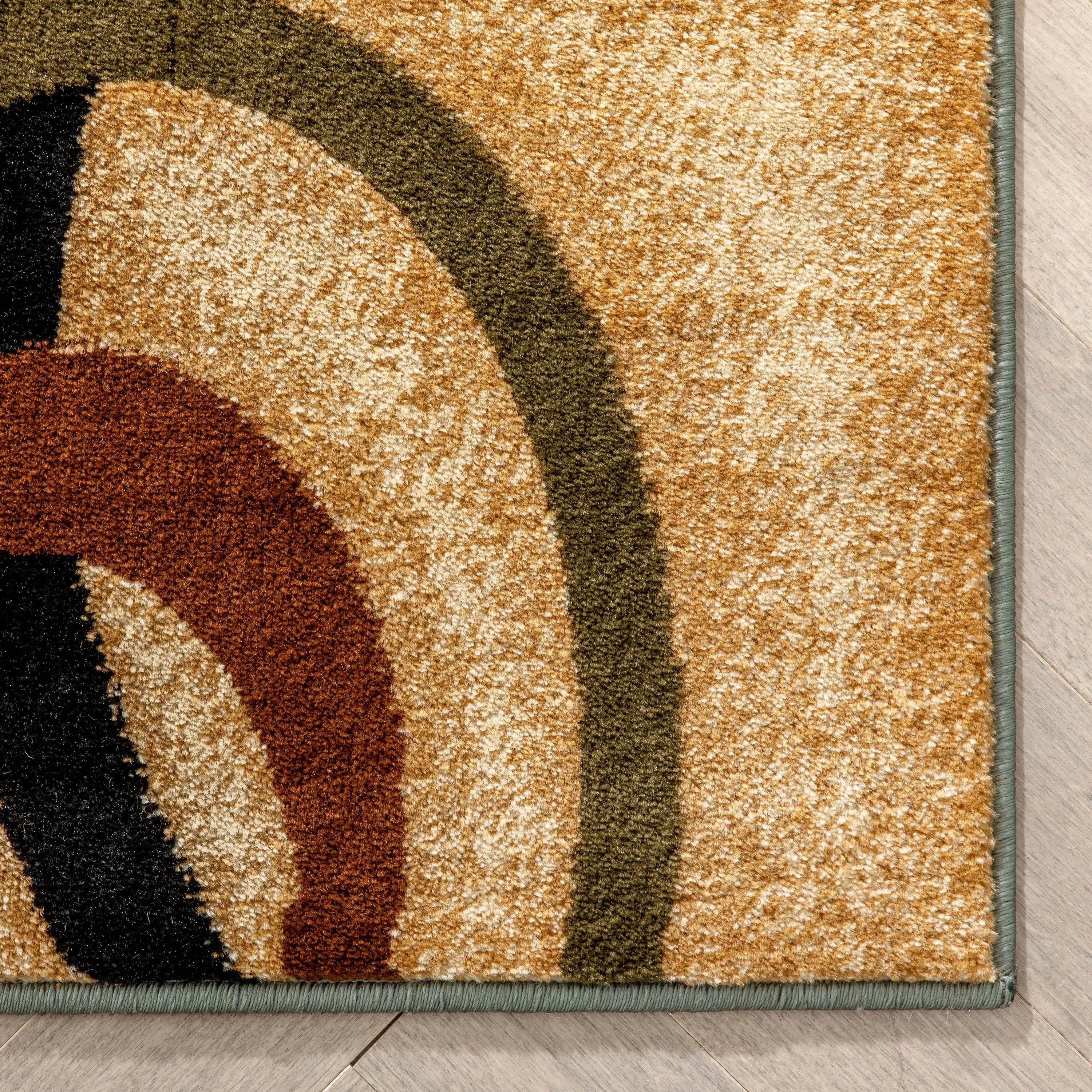 Arcs & Shapes Light Blue Modern Rug、mySite、gigharbornorthrealestate