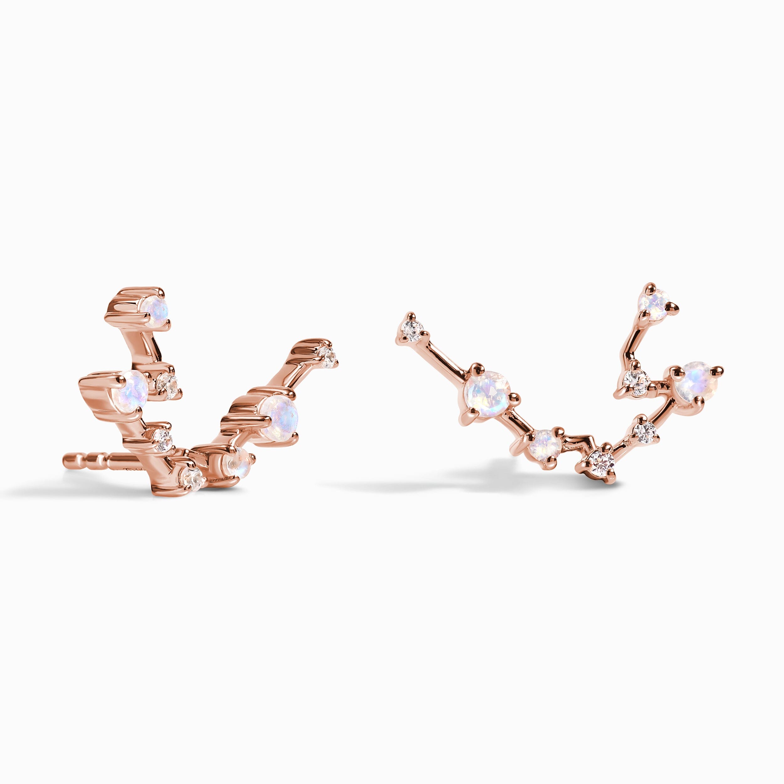 Moonstone Earrings - Aquarius Zodiac Constellation、mySite、hinf8tx79