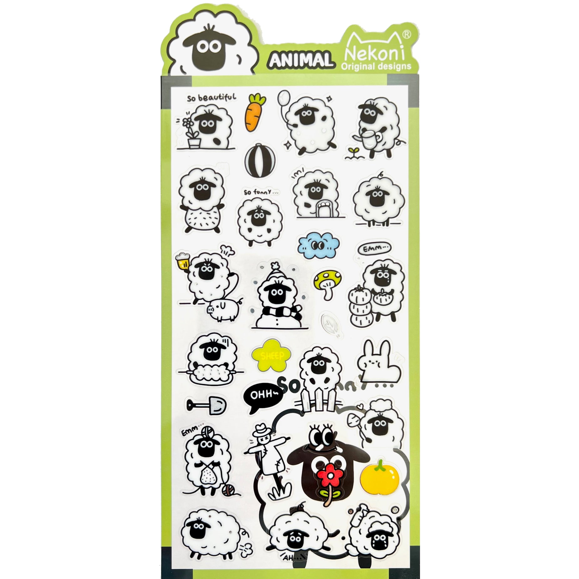  Sheep Animal Stickers、mySite、ghnorth