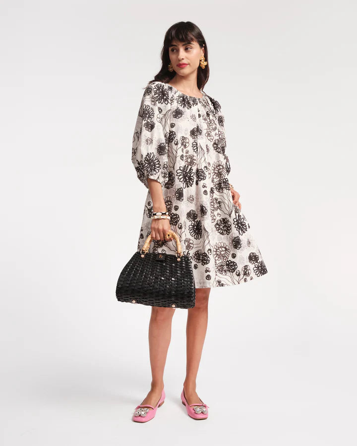 Frances Valentine Bliss Mini Dress Scribble Print、mySite、noshort