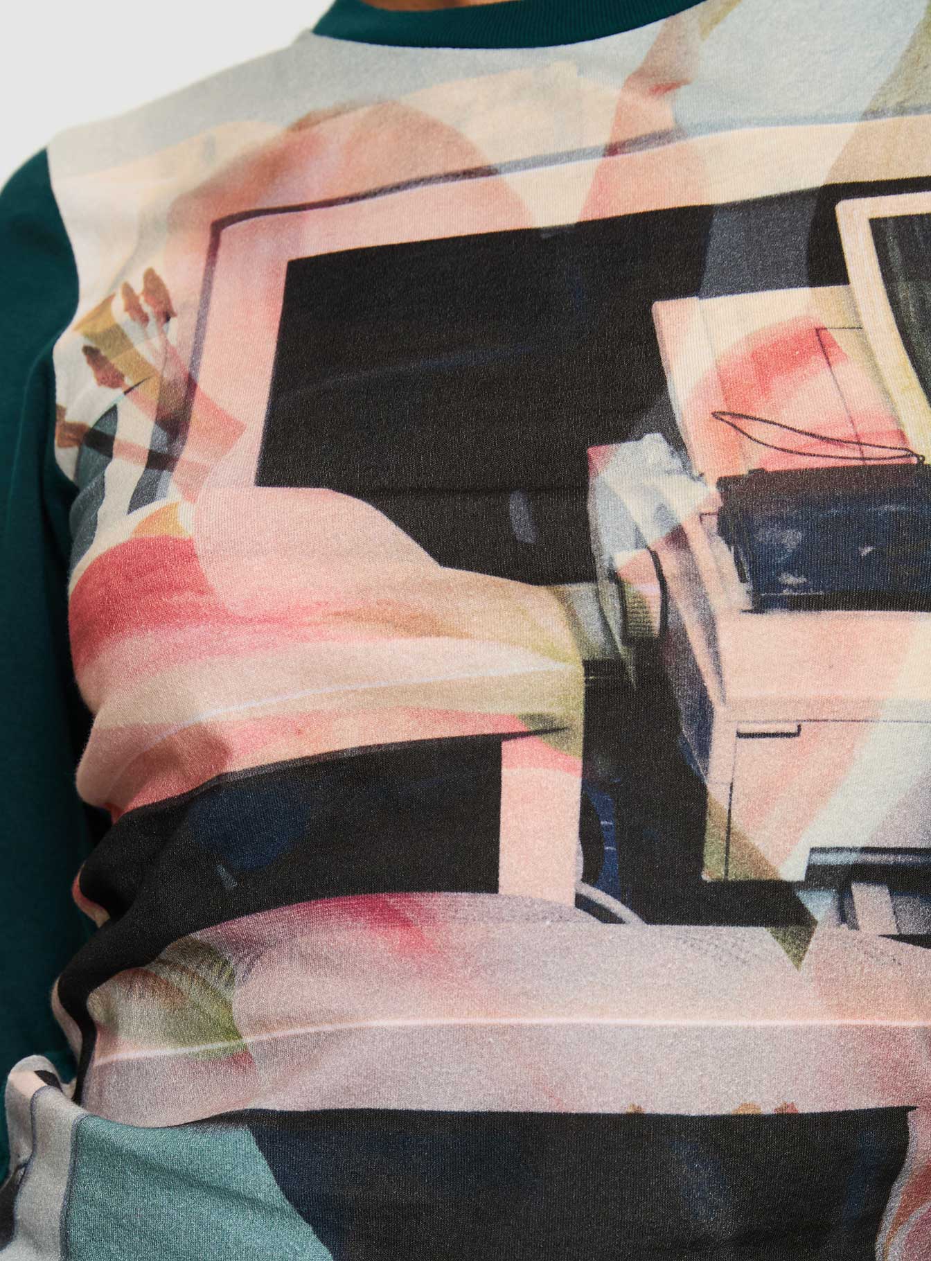 Sonique Long Sleeve Top Multi、mySite、solidvoid