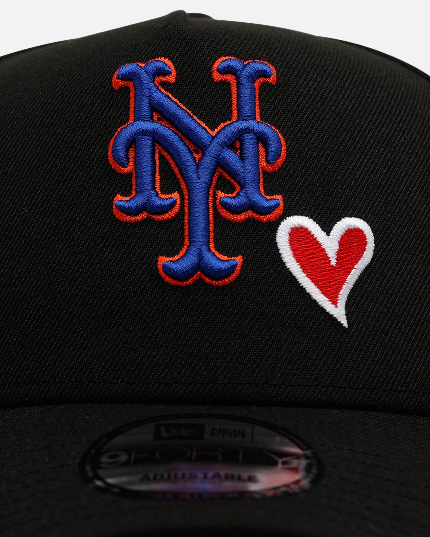 New Era New York Mets 'Team Color Hearts' 9FORTY A-Frame Snapback Official Team Color、mySite、zt4zffjzw