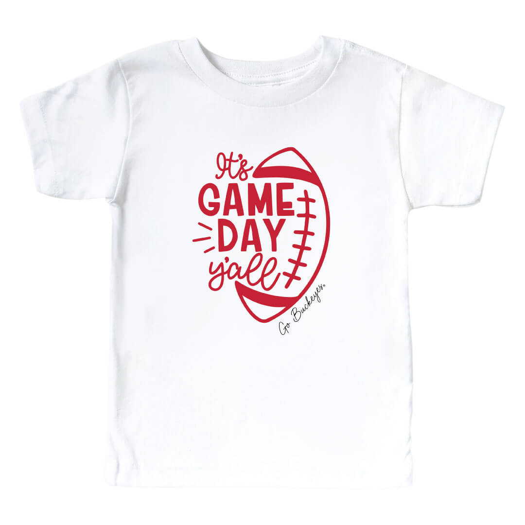  The Ohio State University | Footballs & Bows Kids Graphic Tee、mySite、layawaytickets