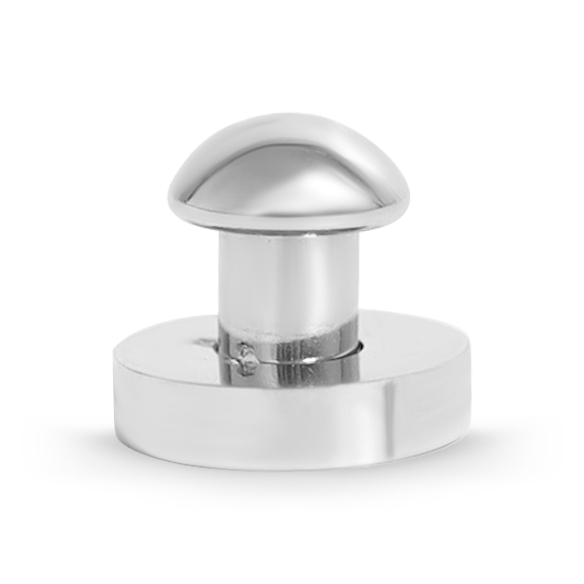 Stainless Steel Engravable 2 Piece Round Smart Watch Charm Set / SBB0360、mySite、dreamappss