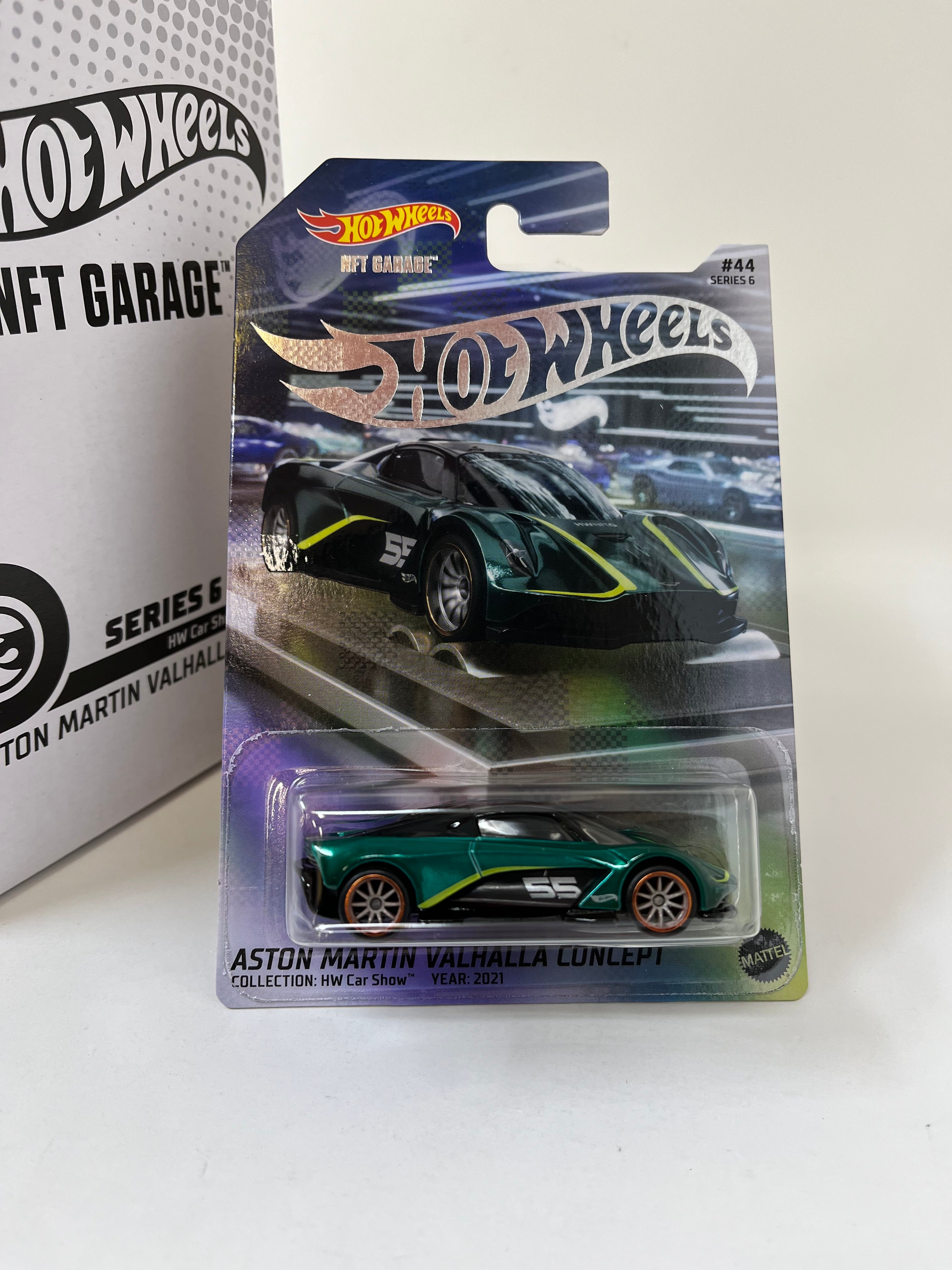 Aston Martin Valhalla Concept * 2024 Hot Wheels Series 6 NFT Mattel Creations、mySite、hgirdovlk