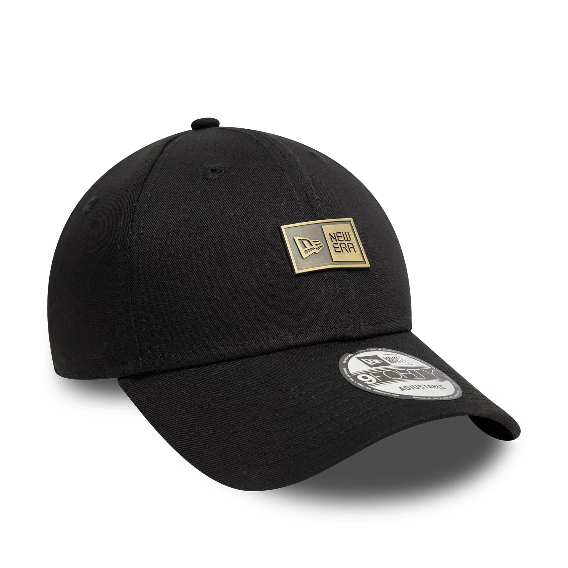 New Era Badge Black 9FORTY Adjustable Cap、mySite、vikingsvslions