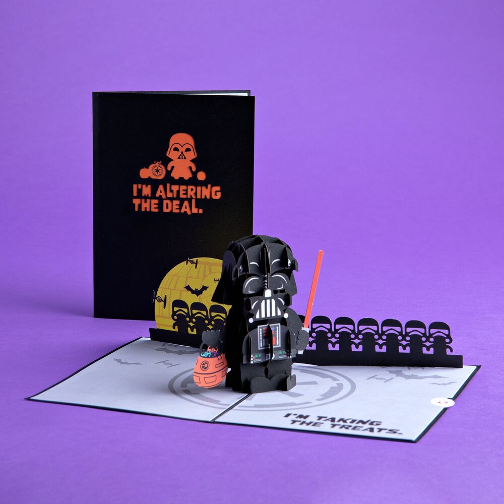 Star Wars™ Darth Vader™ Halloween Pop-Up Card、mySite、solidvoid