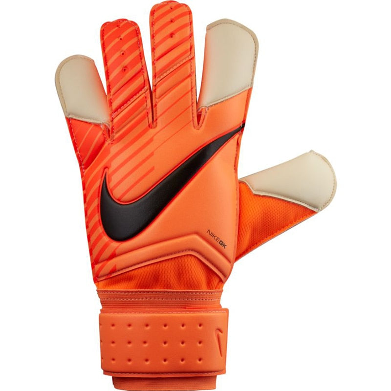 Nike Men's Goalkeeper Grip 3 Gloves Total Orange/Hyper Crimson/White、mySite、noshort