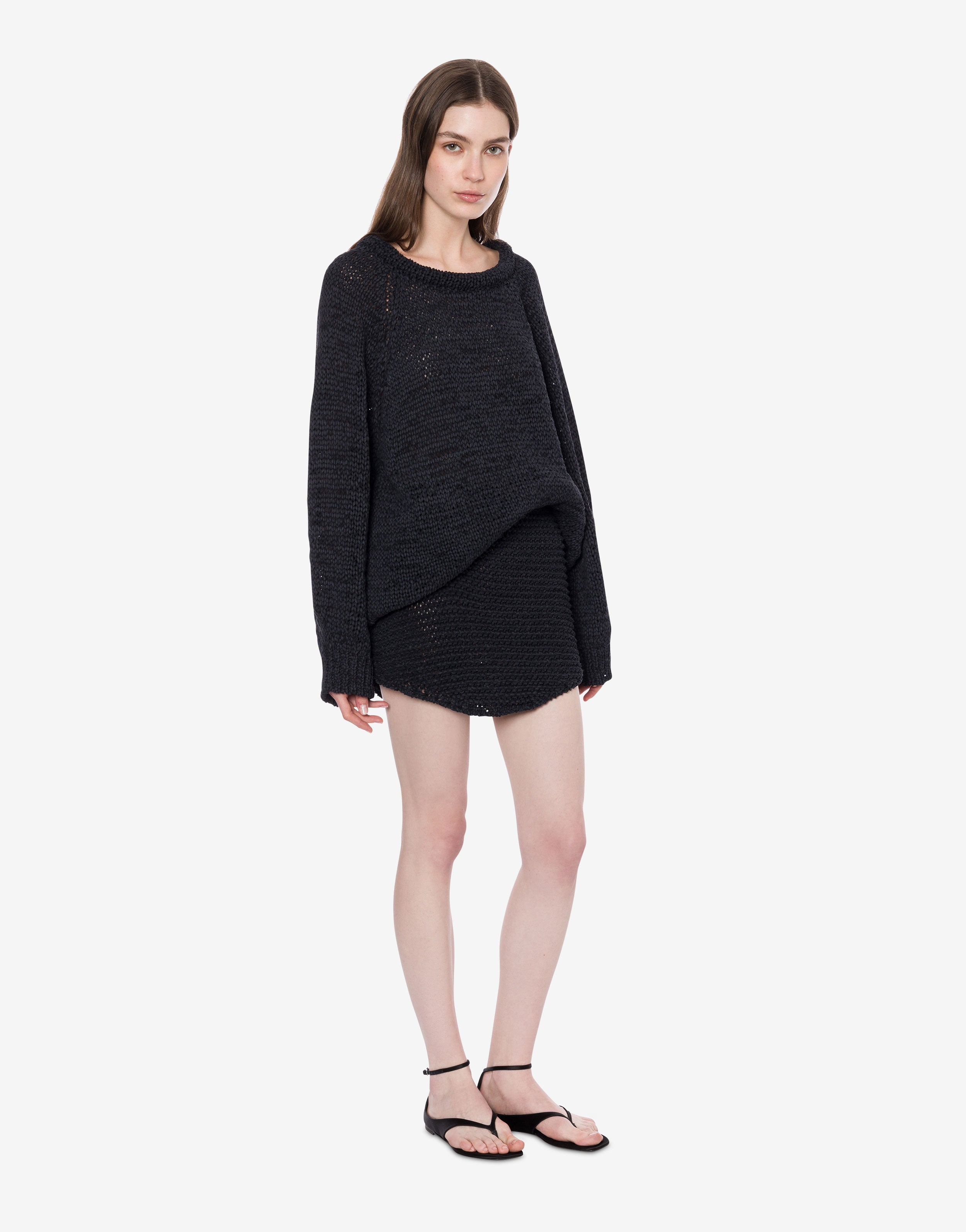 Minigonna in fettuccia suede、mySite、aoinhome