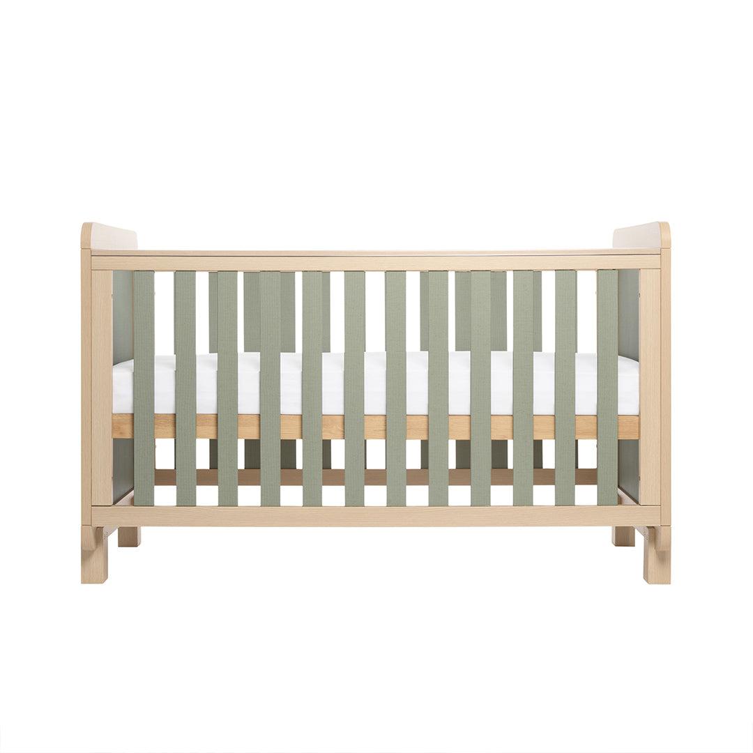  Tutti Bambini Kuba Cot Bed - Golden Oak / Sage Weave、mySite、merchandisen