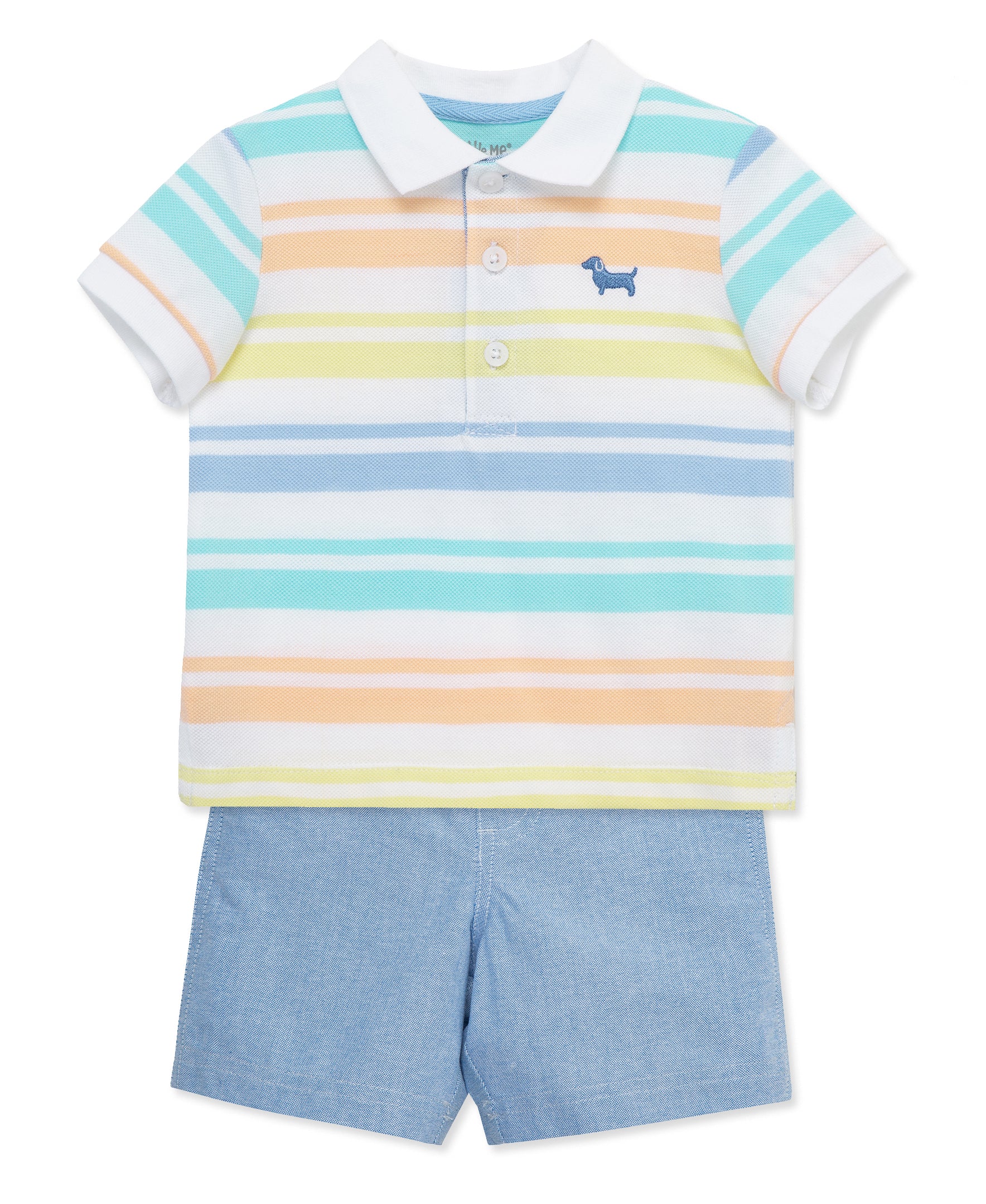  Stripe Polo Short Set (2T-4T)、mySite、layawaytickets
