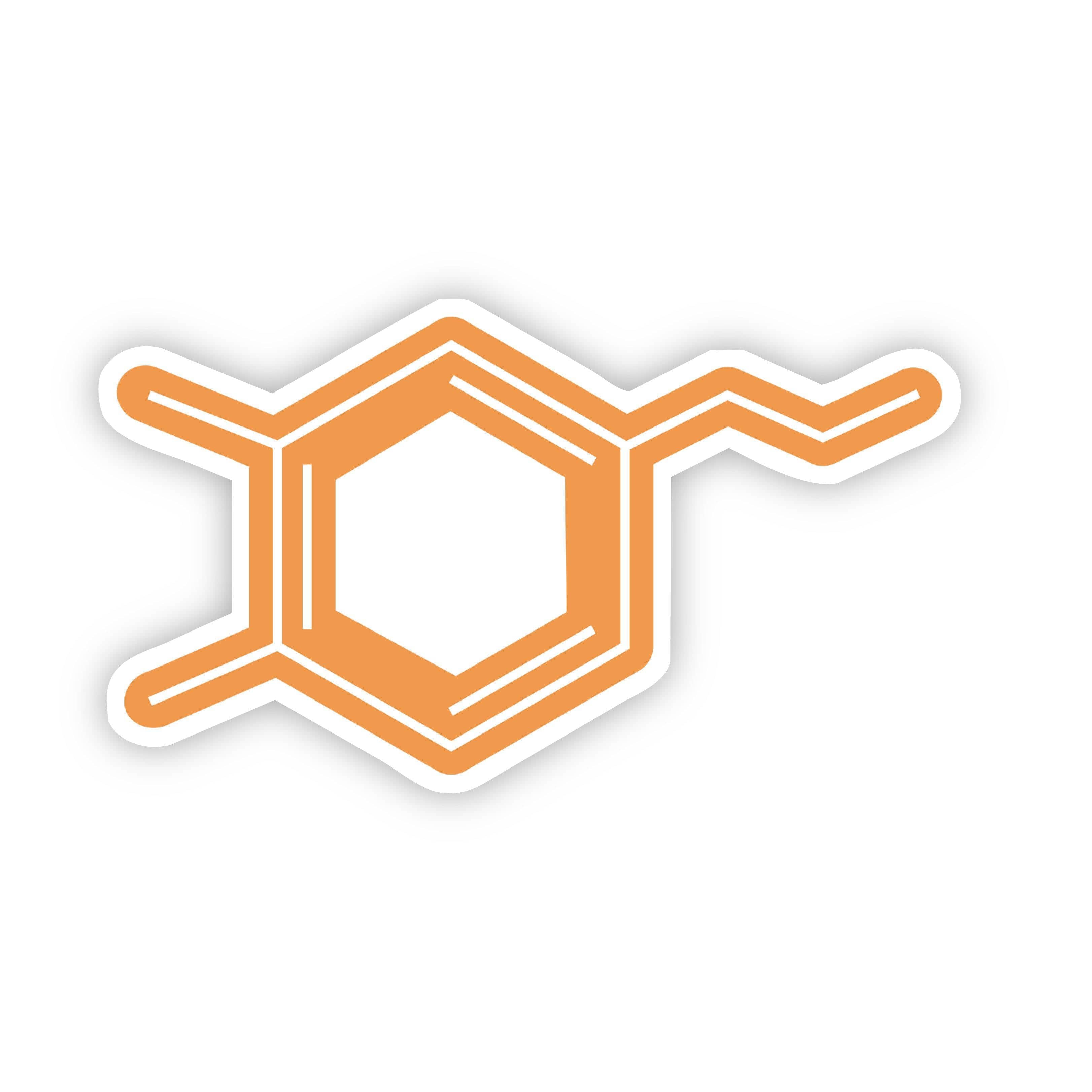  Dopamine Chemistry Orange Sticker、mySite、elrpsem3k