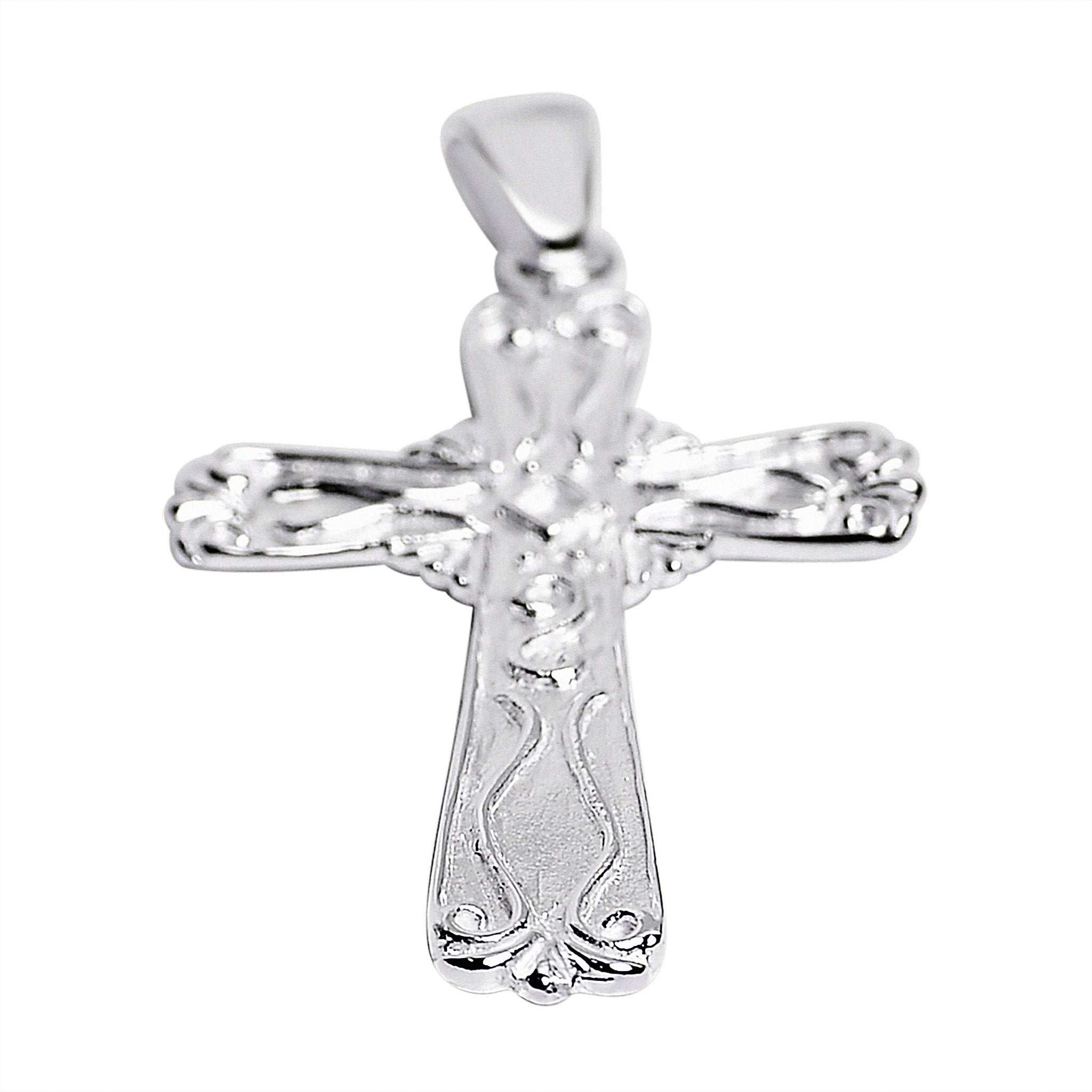 Sterling Silver Filigree Cross Pendant / SSP0013、mySite、dreamappss