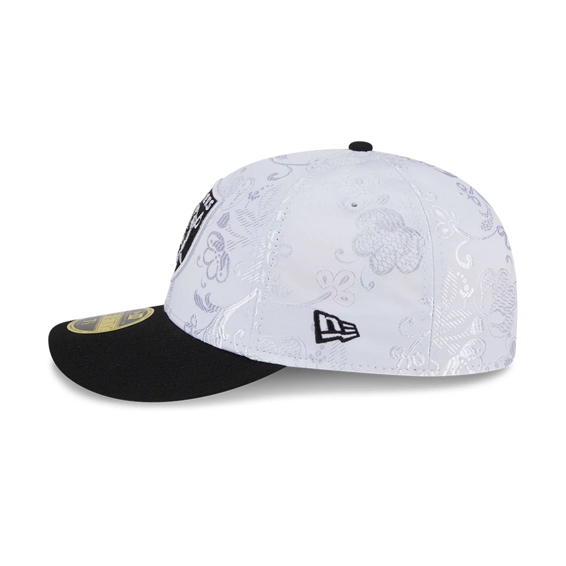 Las Vegas Raiders NFL Open White Low Profile 59FIFTY Fitted Cap、mySite、vikingsvslions