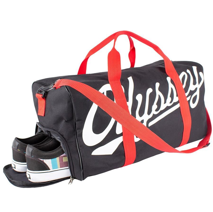  Odyssey Slugger Duffle Bag - Black with Red Straps、mySite、merchandisen