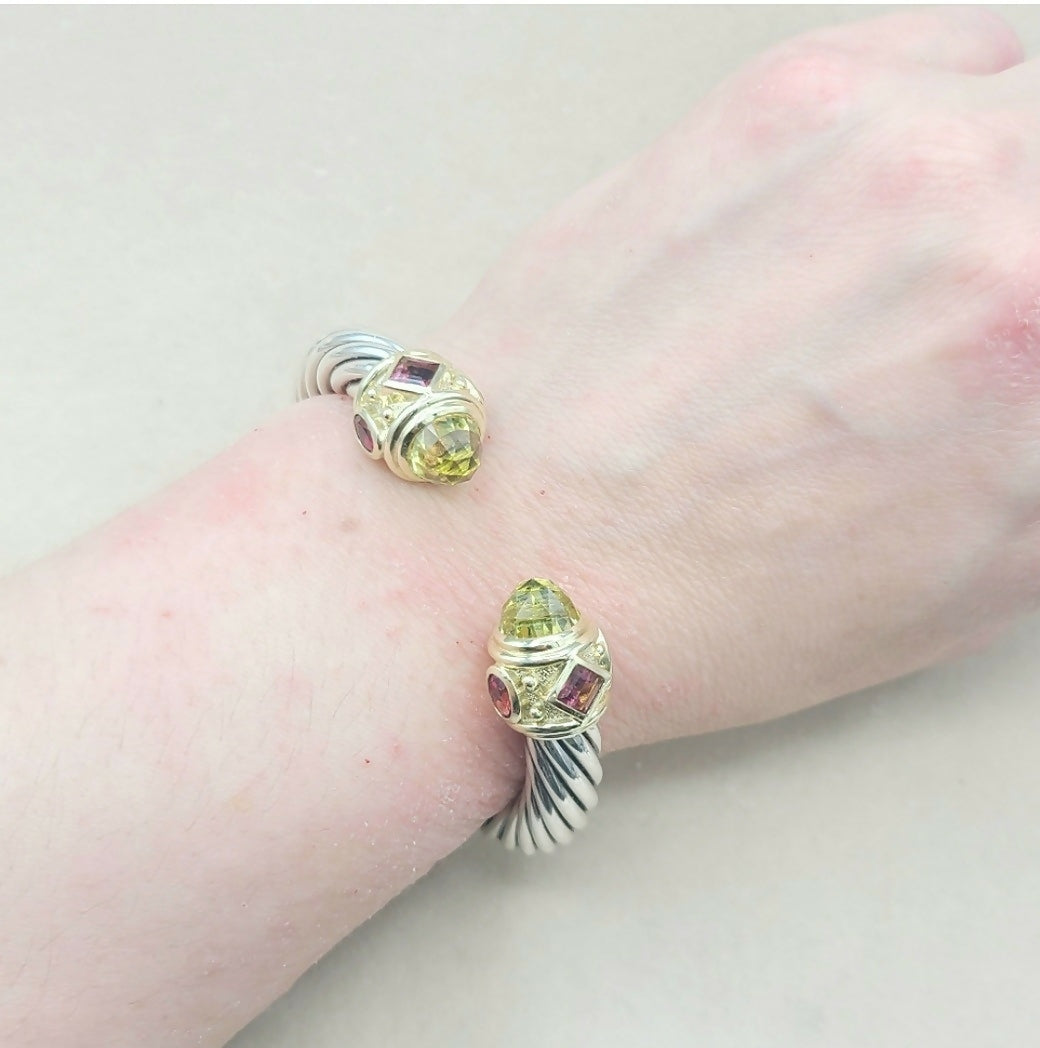 David Yurman Renaissance Bracelet: Citrine Garnet Tourmaline、mySite、hinf8tx79