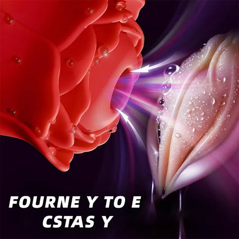 Rose Clitoral Suction Vibrator