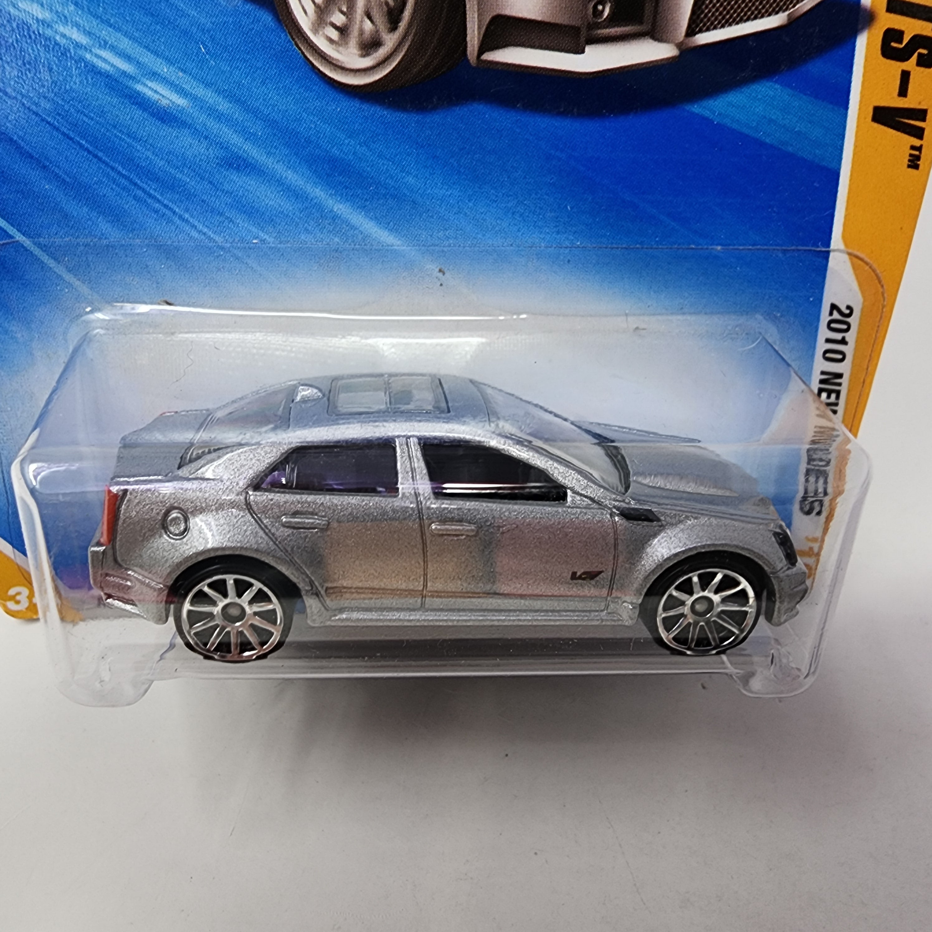 '09 Cadillac CTS-V #10 * Silver * Hot Wheels 2010、mySite、hgirdovlk