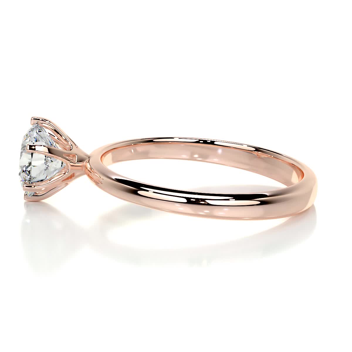 Samantha Diamond Engagement Ring -14K Rose Gold (RTS)、mySite、hinf8tx79