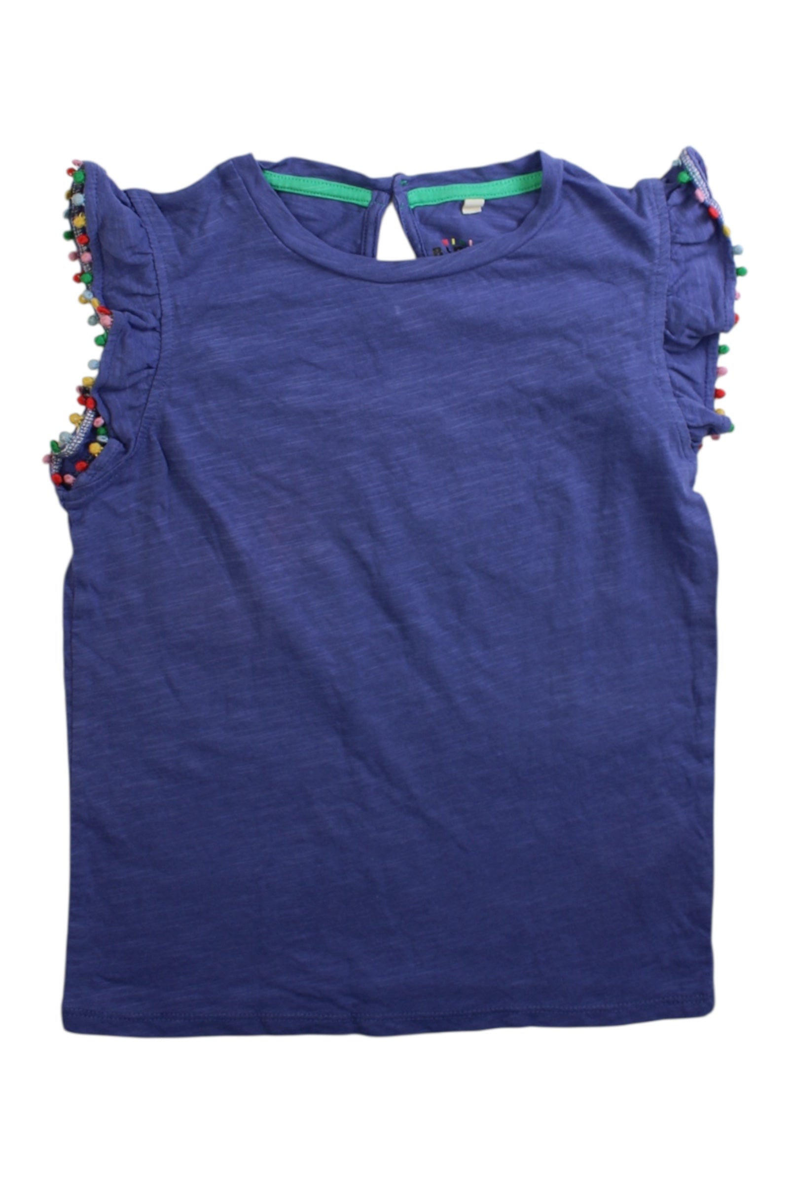 Boden Pom Pom Detail Sleeveless Top - 7-8Y、mySite、g9winljtr