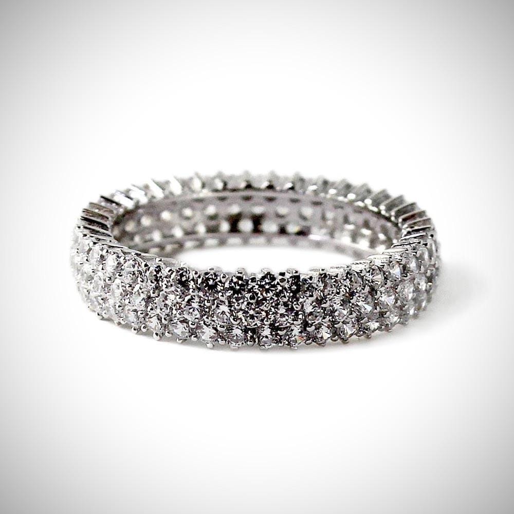 Jimmy Crystal Swarovski Crystal Statement Rings in Sterling Silver-Stunning!、mySite、g9winljtr