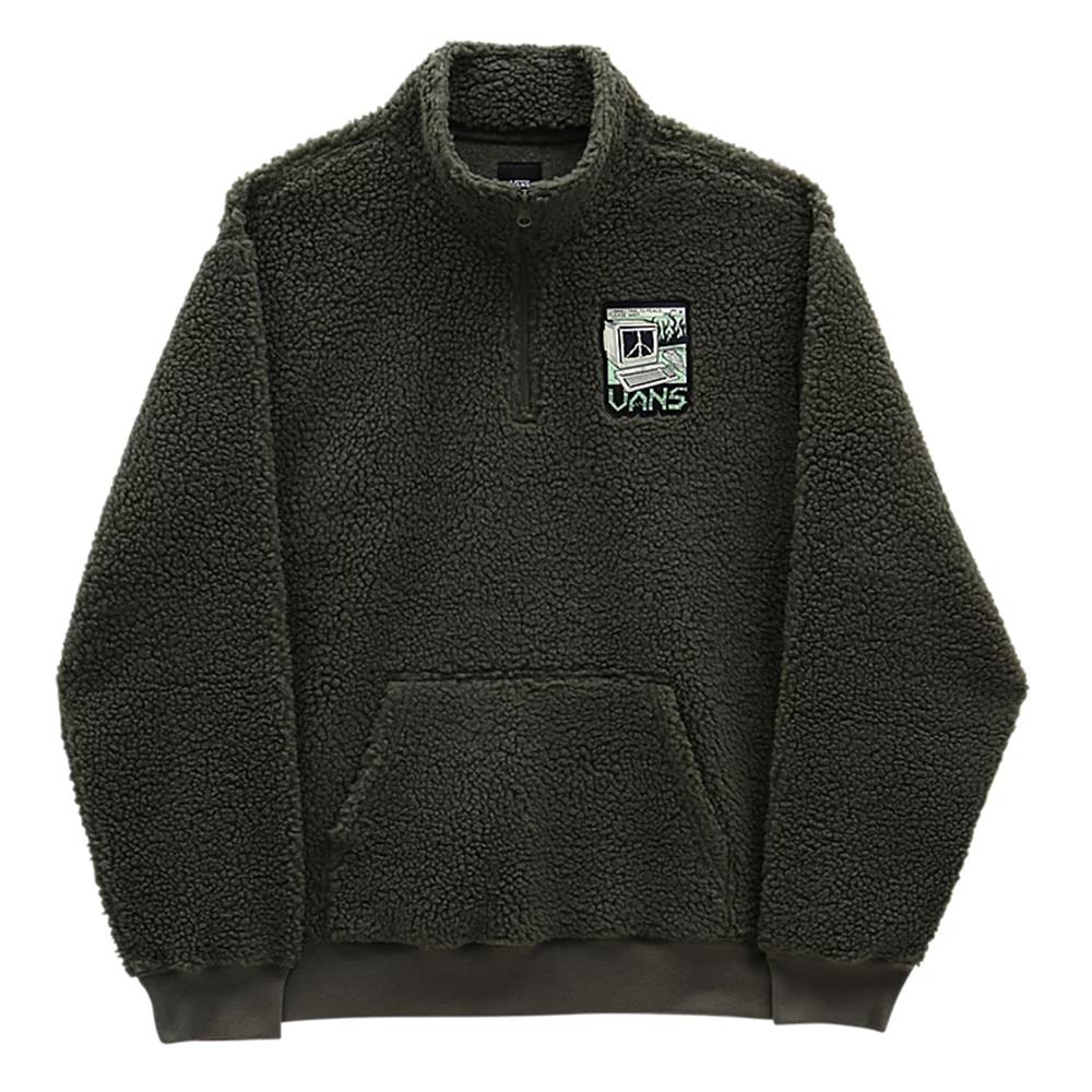  Vans Martin Sherpa Q Zip Fleece - Grape Leaf、mySite、merchandisen