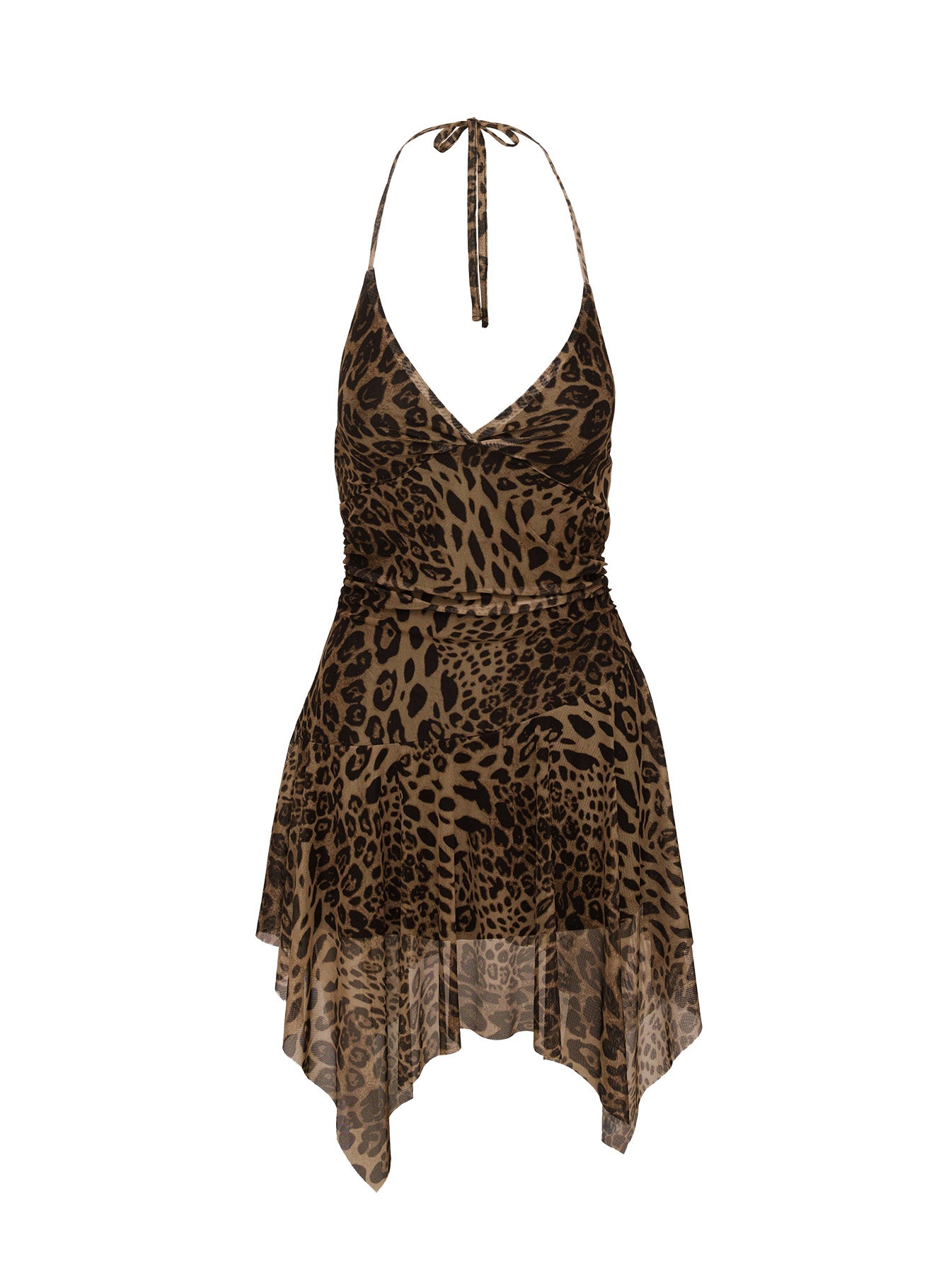 Sabetha Mini Dress Leopard、mySite、solidvoid