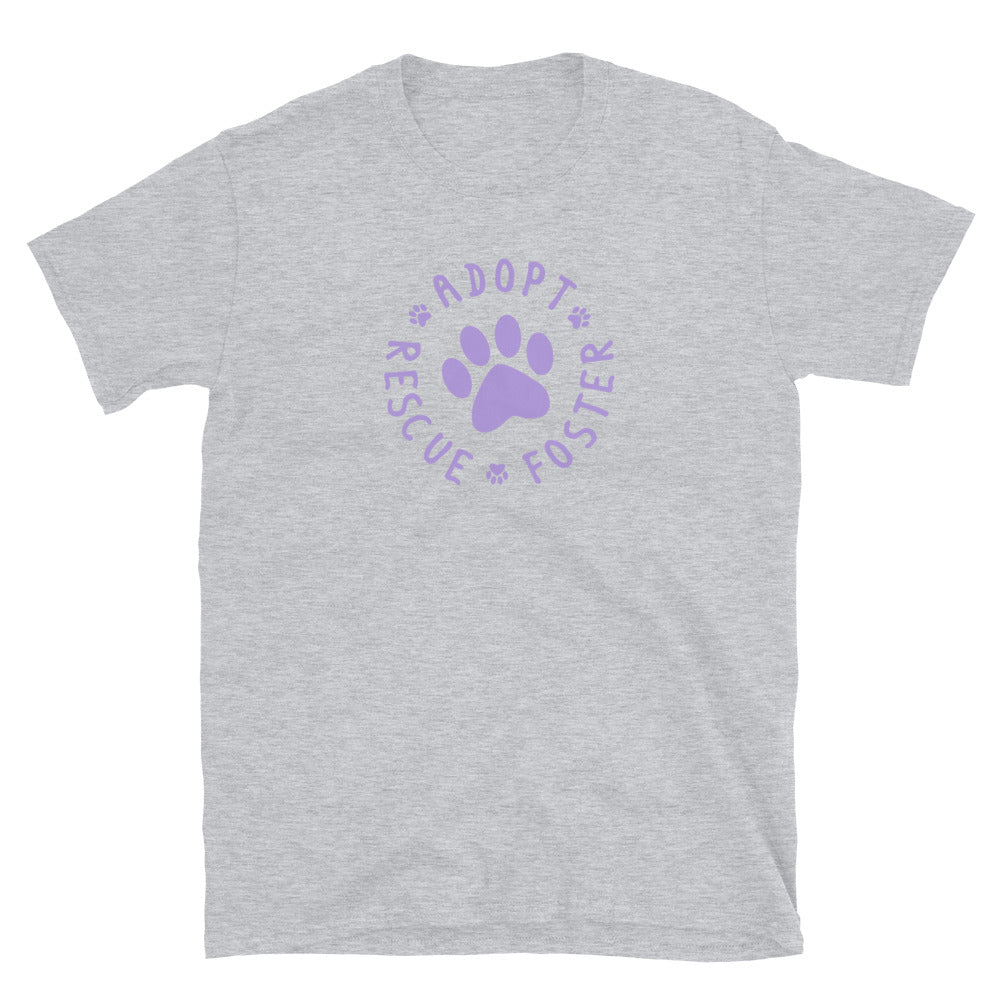 Adopt, Rescue, Foster T-Shirt、mySite、camillekostekn