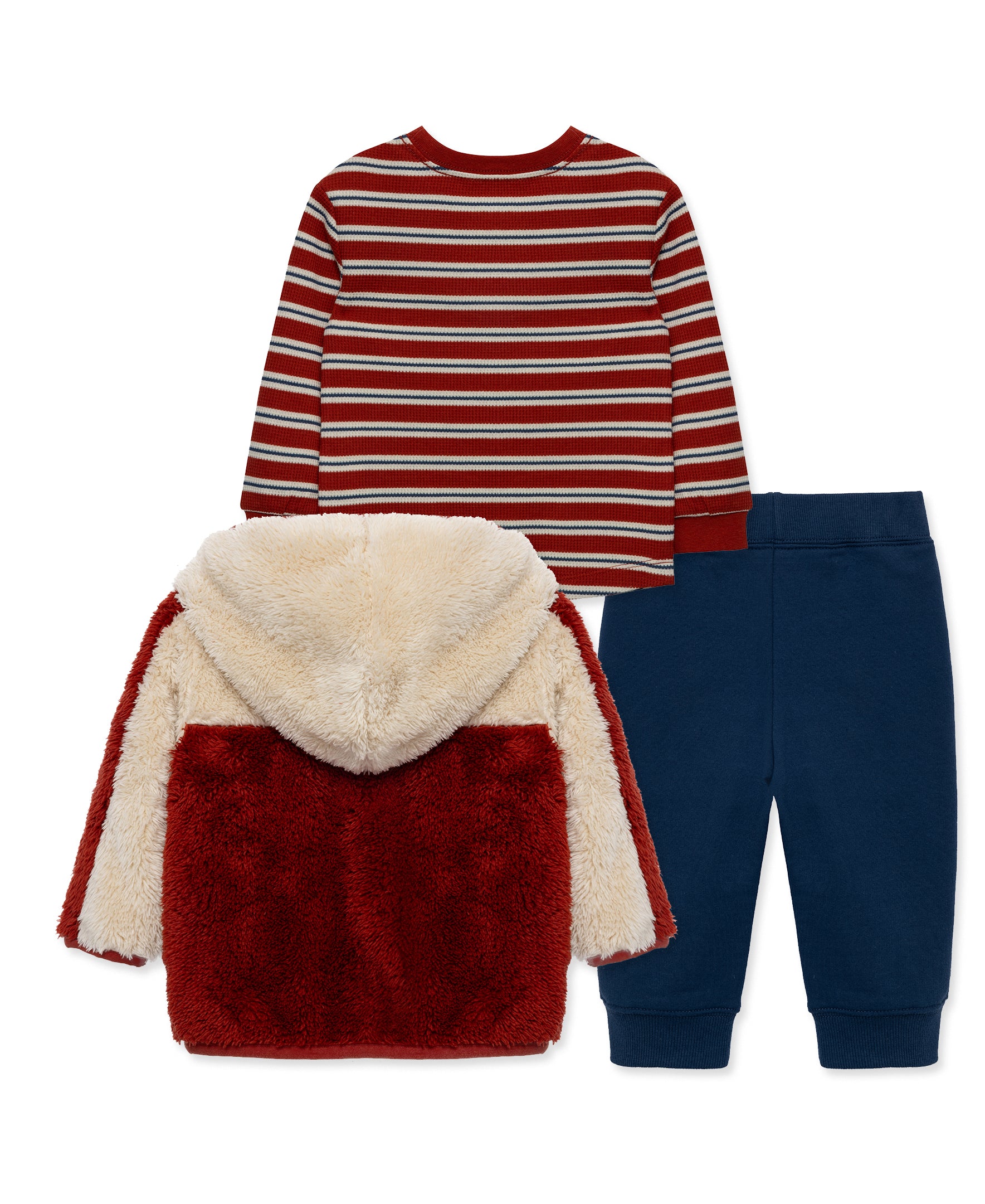  Red Sherpa Jacket Set (2T-4T)、mySite、layawaytickets
