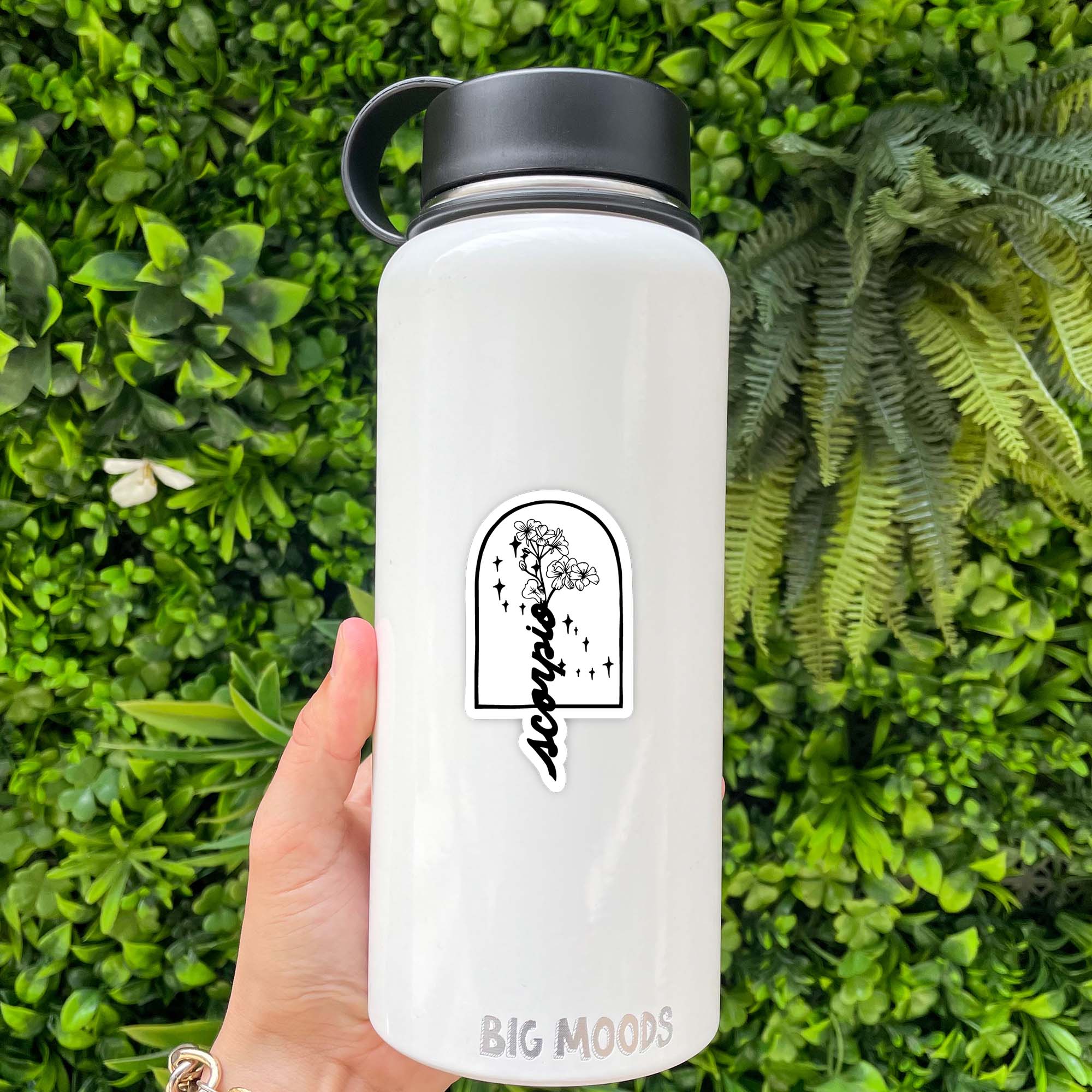  Scorpio Geranium Zodiac Sticker、mySite、elrpsem3k