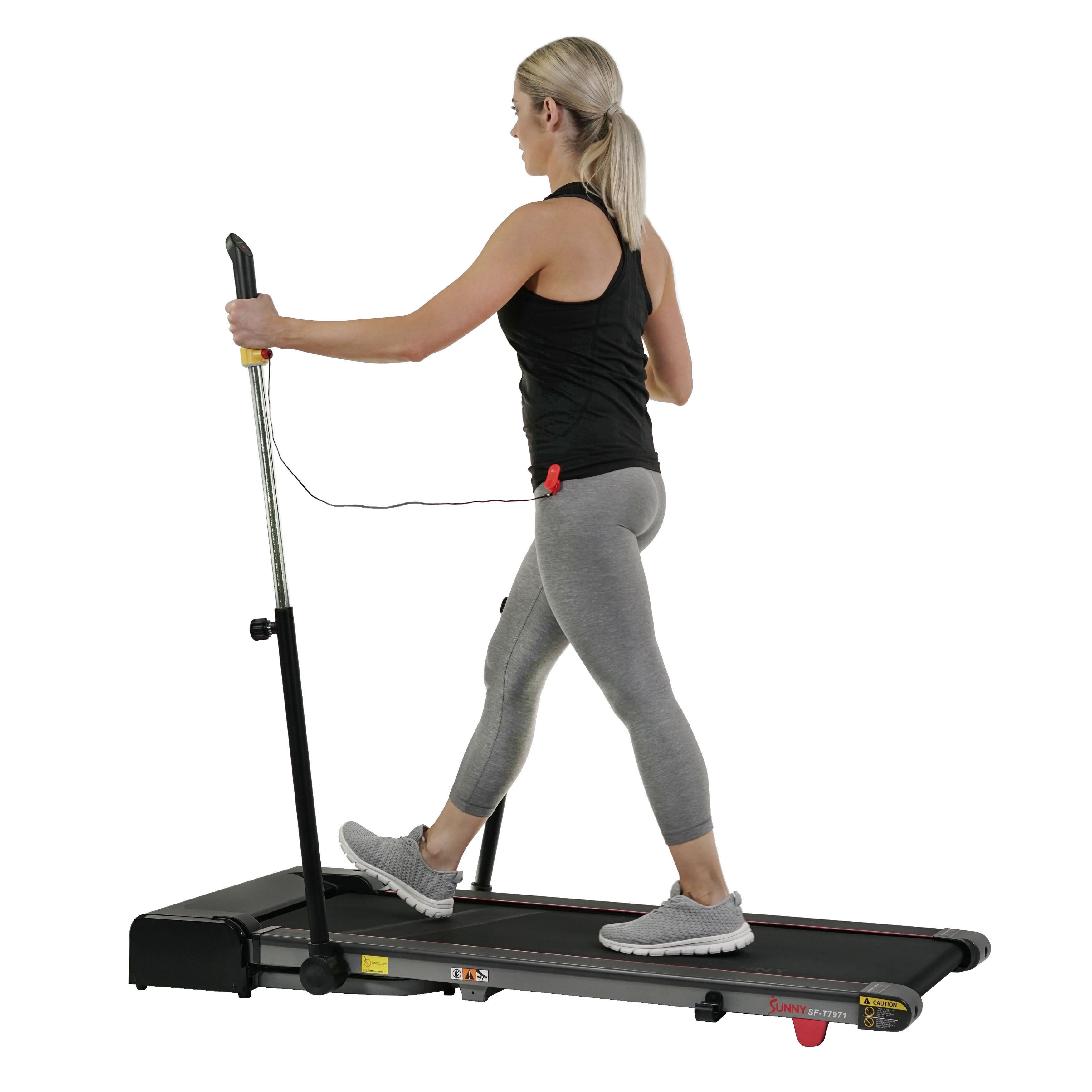  Slim Folding Treadmill Trekpad with Moving Arms Exercisers、mySite、ghnorth