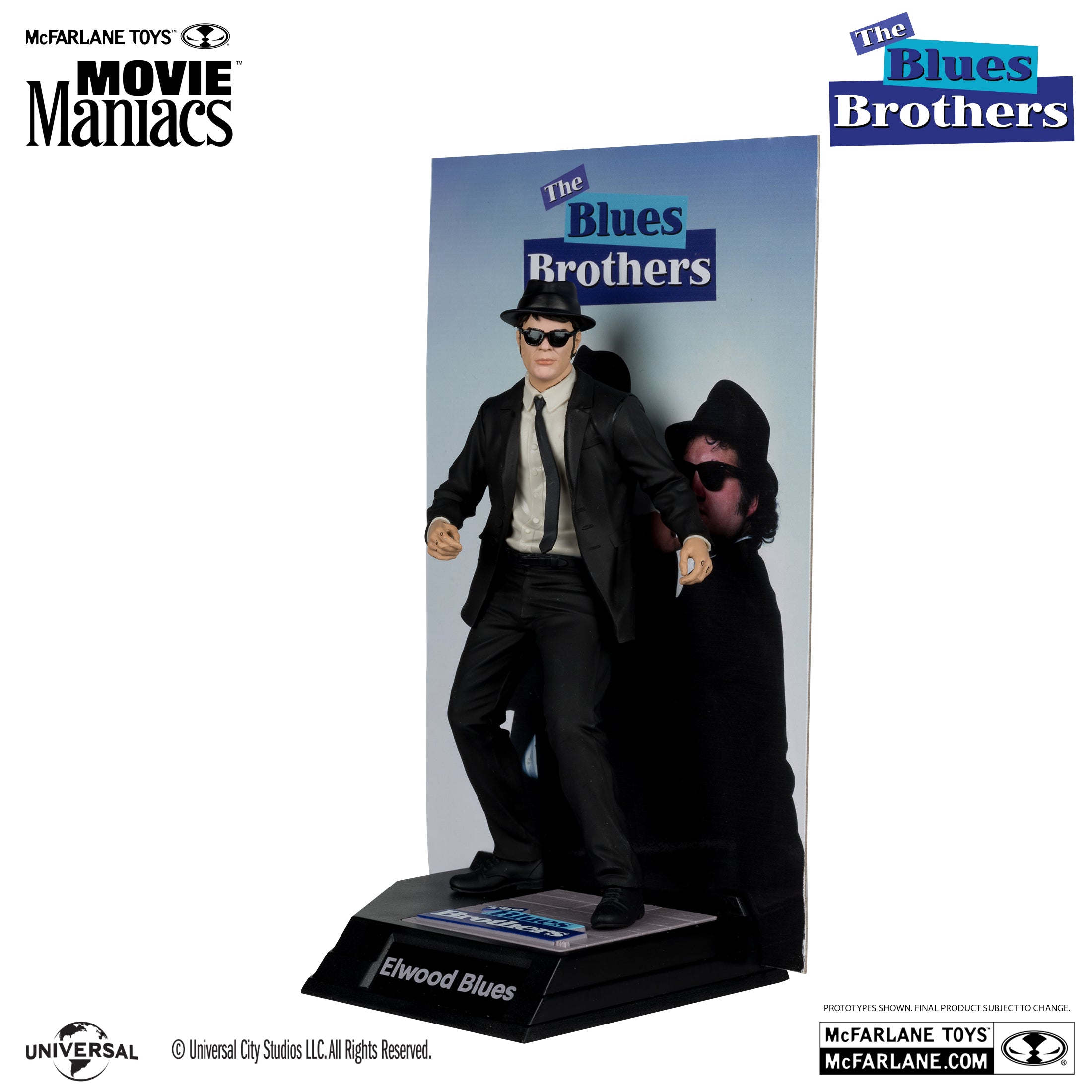 McFarlane Movie Maniacs Exclusive Gold Label Blues Brothers 2-Pack、mySite、hgirdovlk