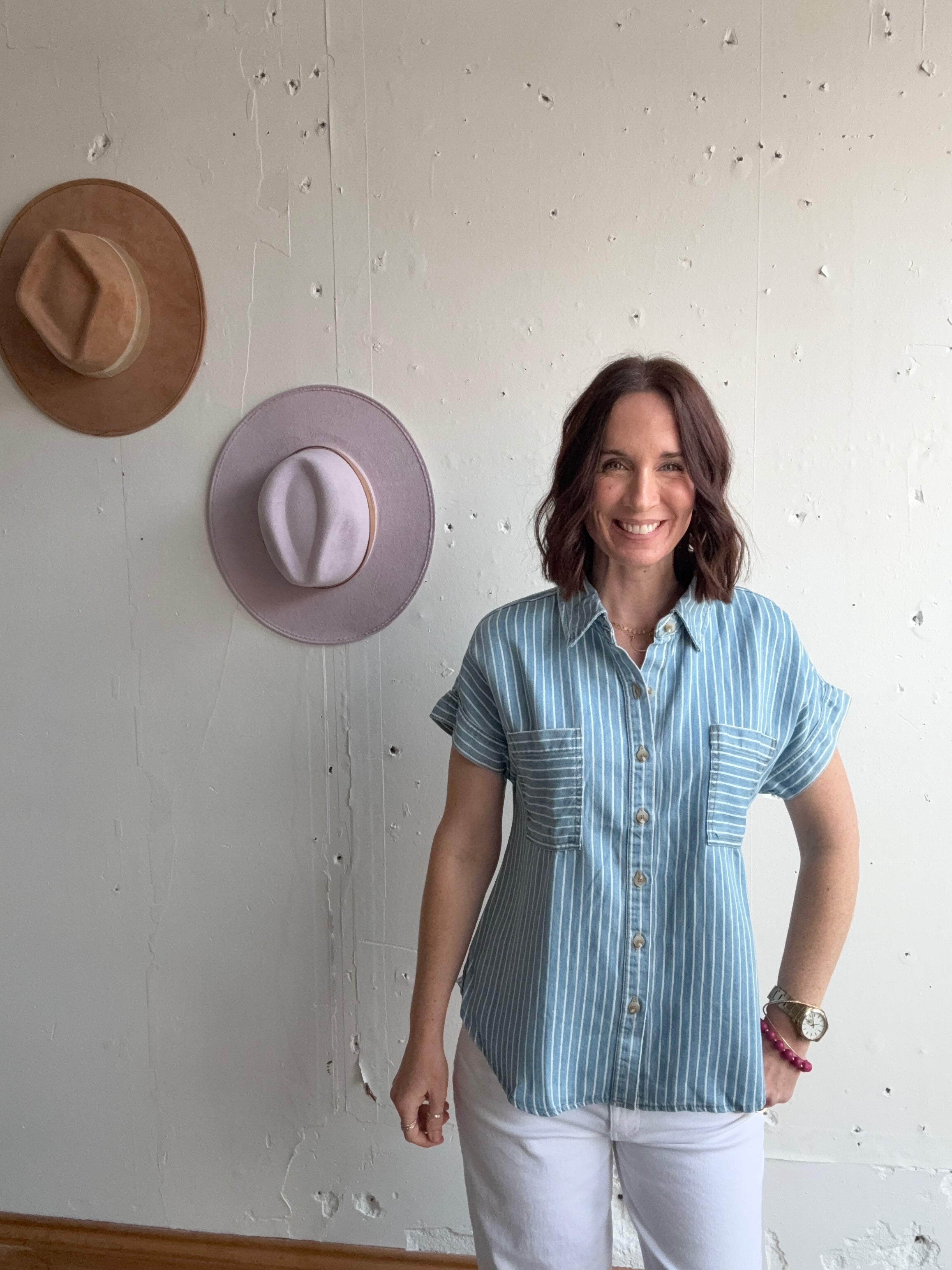 Sara‘s Striped Top、mySite、garagedoors4me