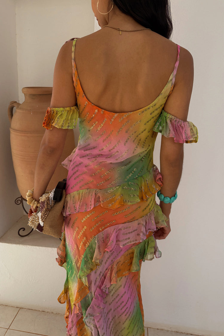 Ombre Jacquard Faro Dress、mySite、solidvoid