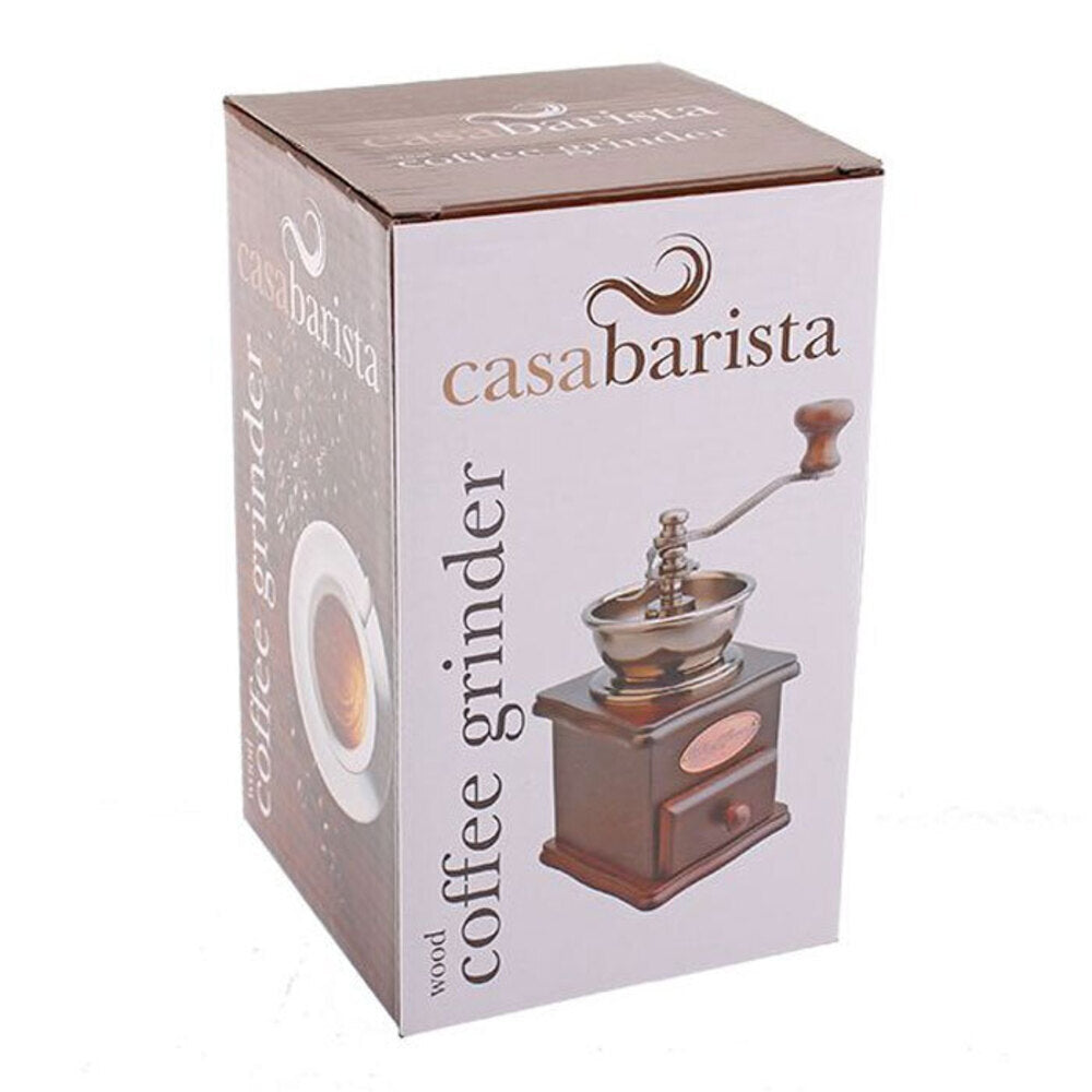 Casa Barista Wood Coffee Grinder (Dark)、mySite、camillekostekn