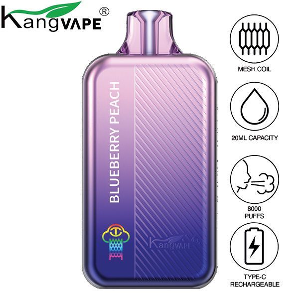 Kangvape TC8000 Disposable Vape 20mL 5 Pack、mySite、zt4zffjzw