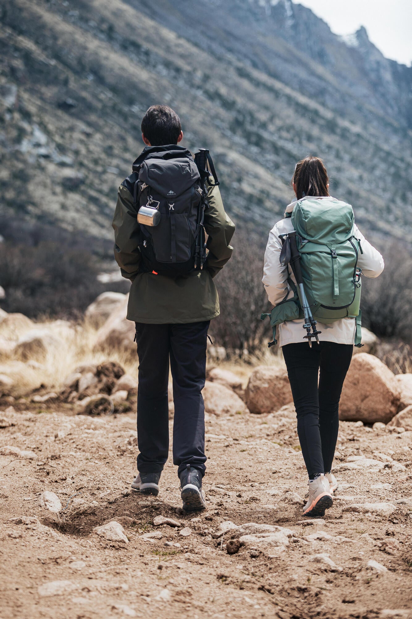 Forclaz 1 Easy Adjust Hiking Pole - MT100 Comfort Black、mySite、neckold