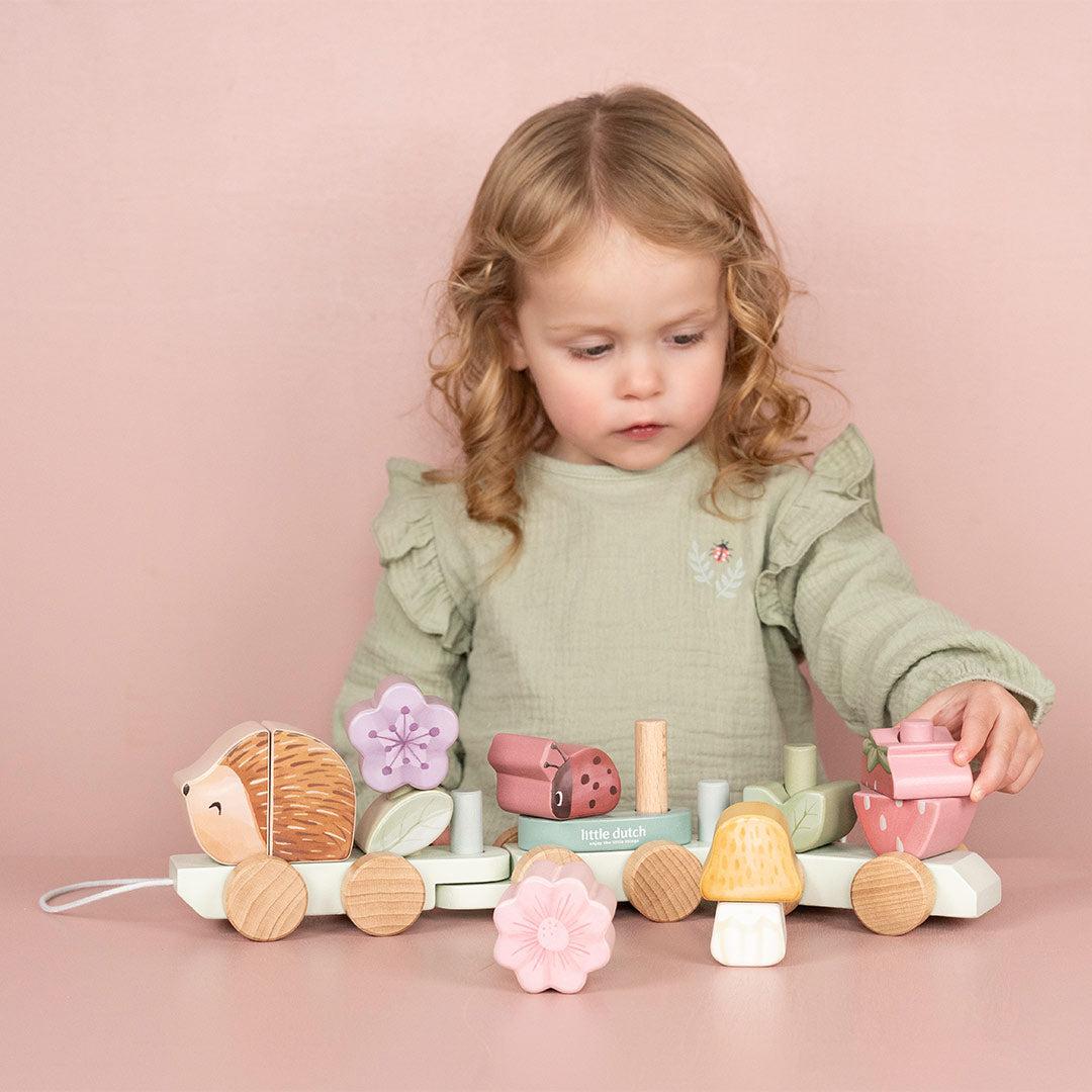  Little Dutch Stacking Train Hedgehog - Fairy Garden、mySite、merchandisen