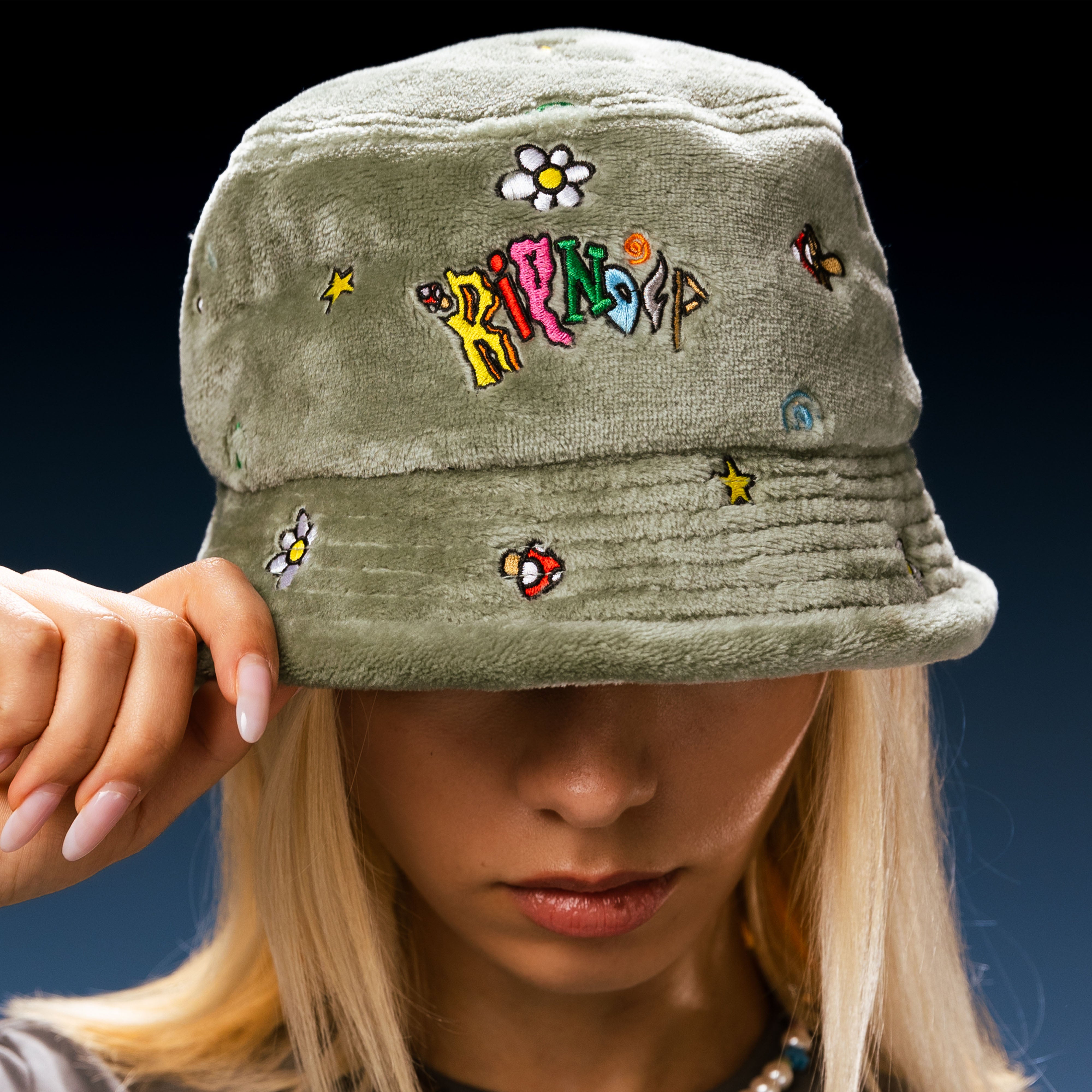  Broken Down Sherpa Bucket Hat (Light Sage)、mySite、merchandisen