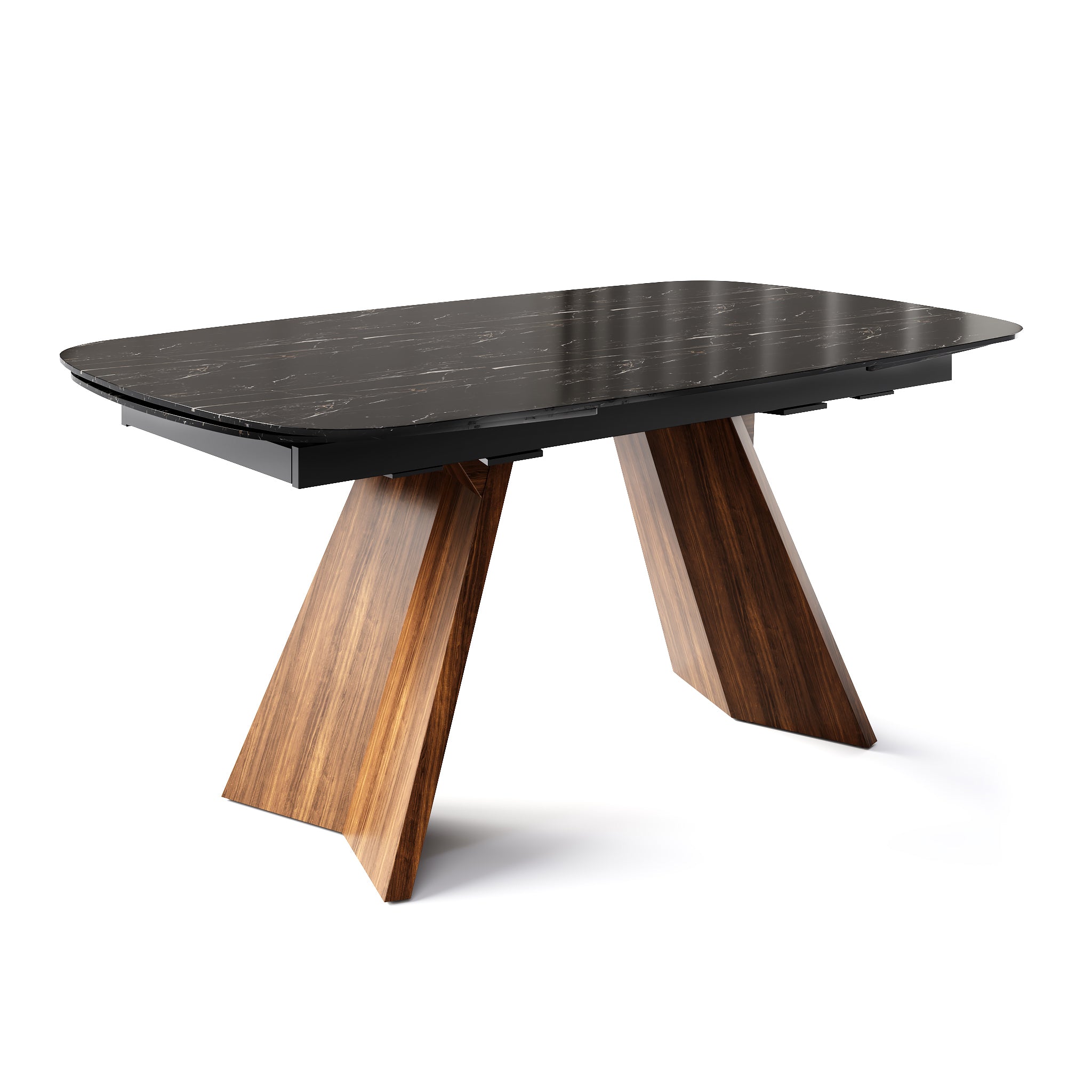 Icaro Extendable Dining Table with Marble and Ceramic Top Options、mySite、sugarbowlscore