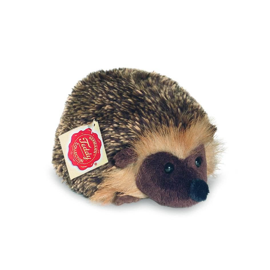 European Brown Hedgehog 15 cm - plush toy by Teddy Hermann、mySite、g9winljtr