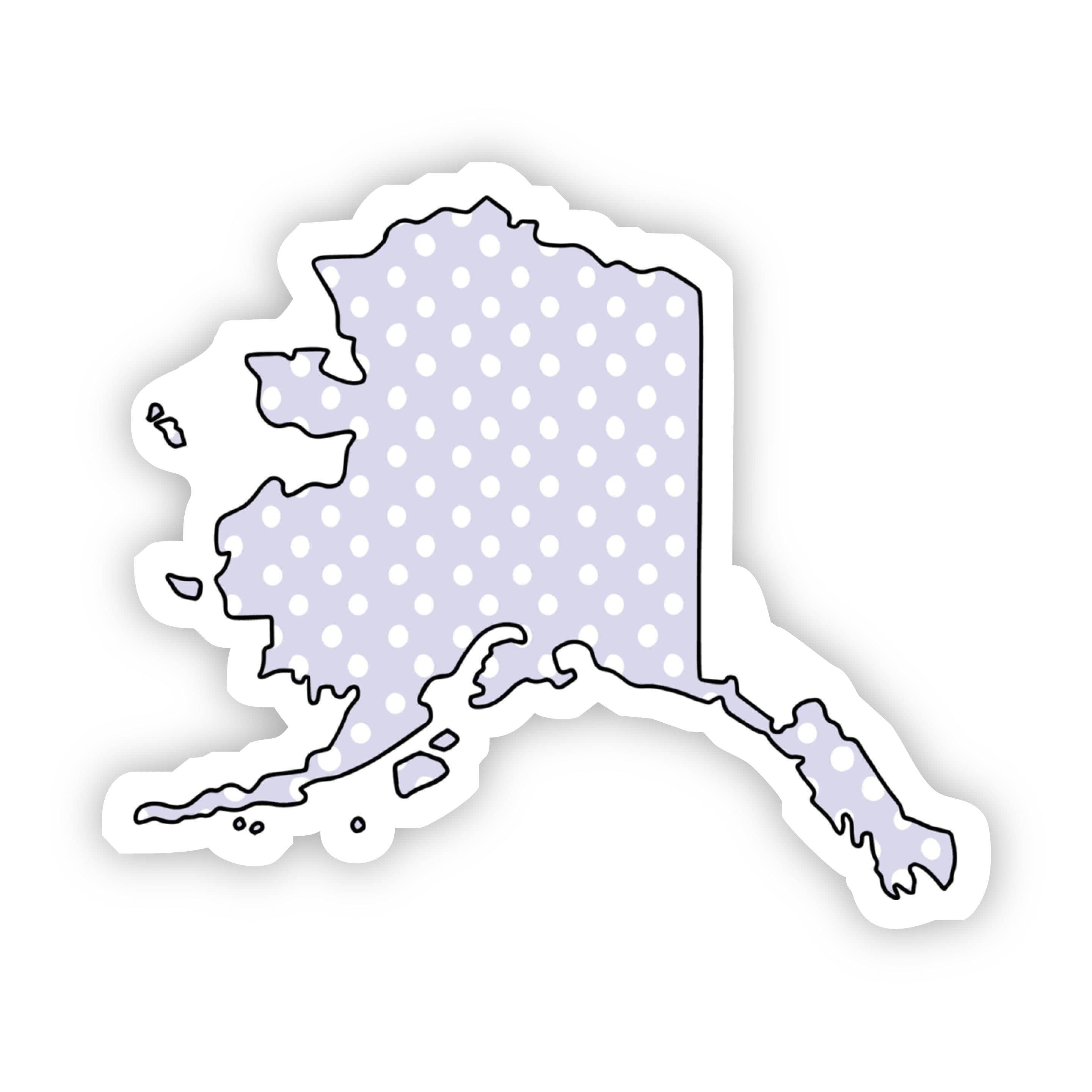  Alaska Polka Dot Sticker、mySite、elrpsem3k