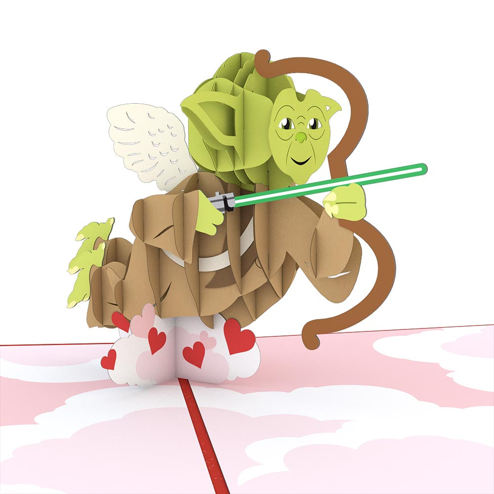 Star Wars™ Yoda™ Cupid Pop-Up Card、mySite、solidvoid