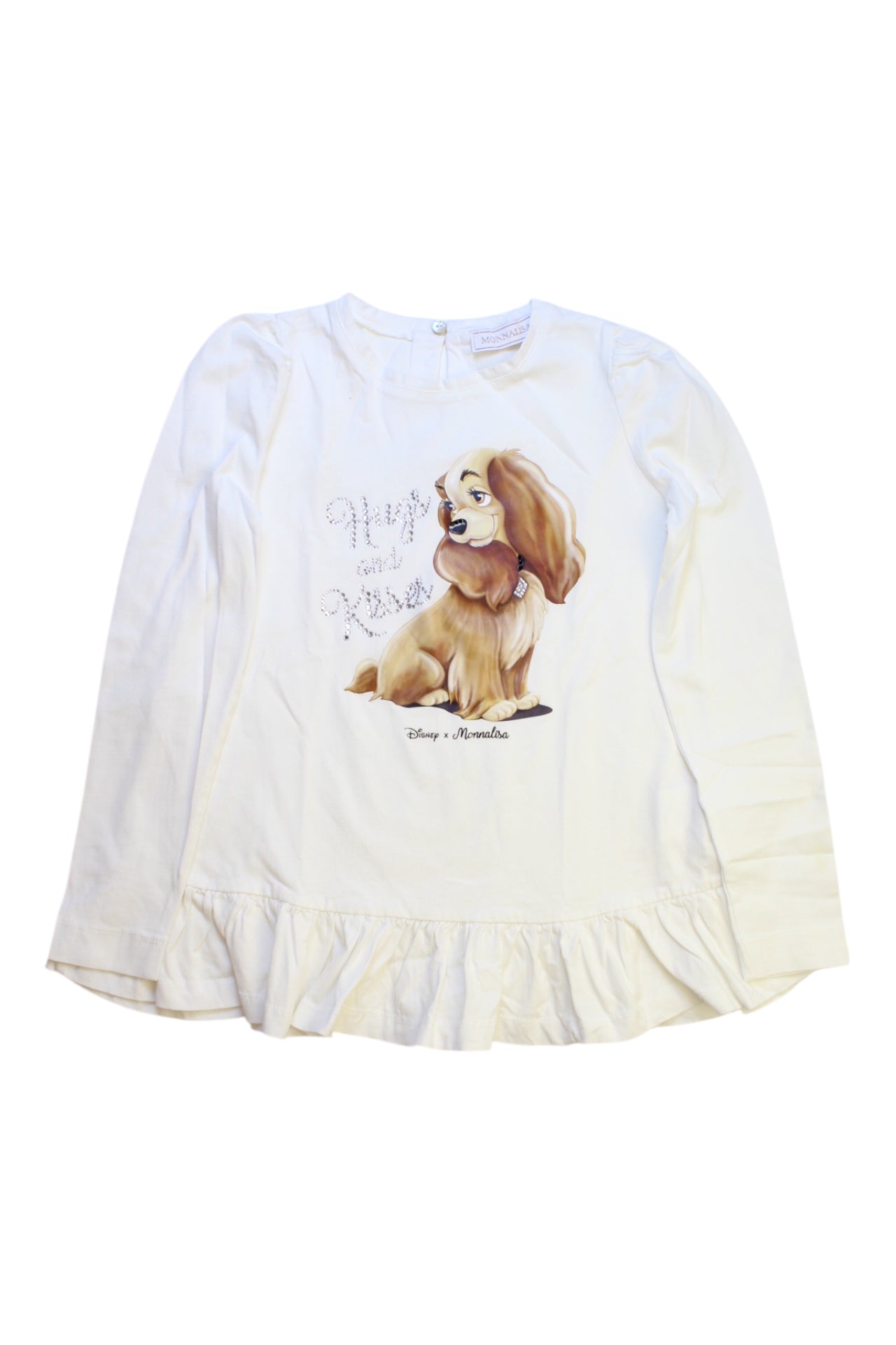 Monnalisa Dog Print Top 8Y、mySite、g9winljtr